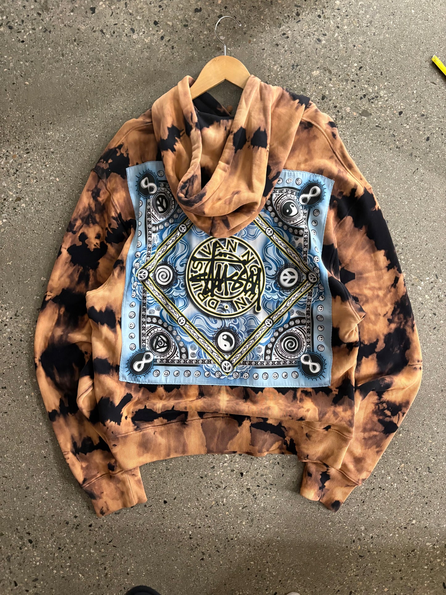 (XL) BNWT Stussy x Dries Van Noten Bandana Hoodie