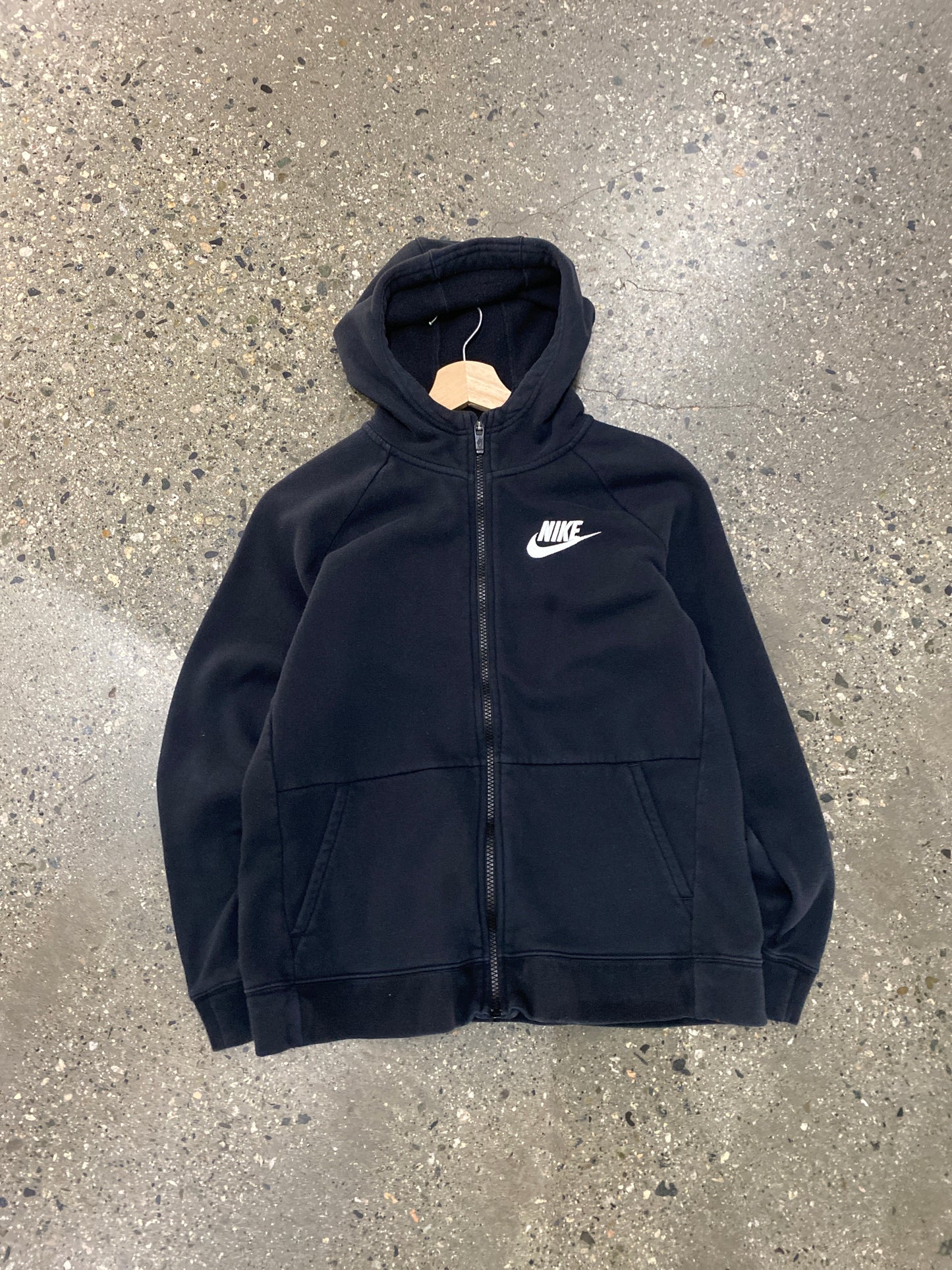 (XS) Nike black zip
