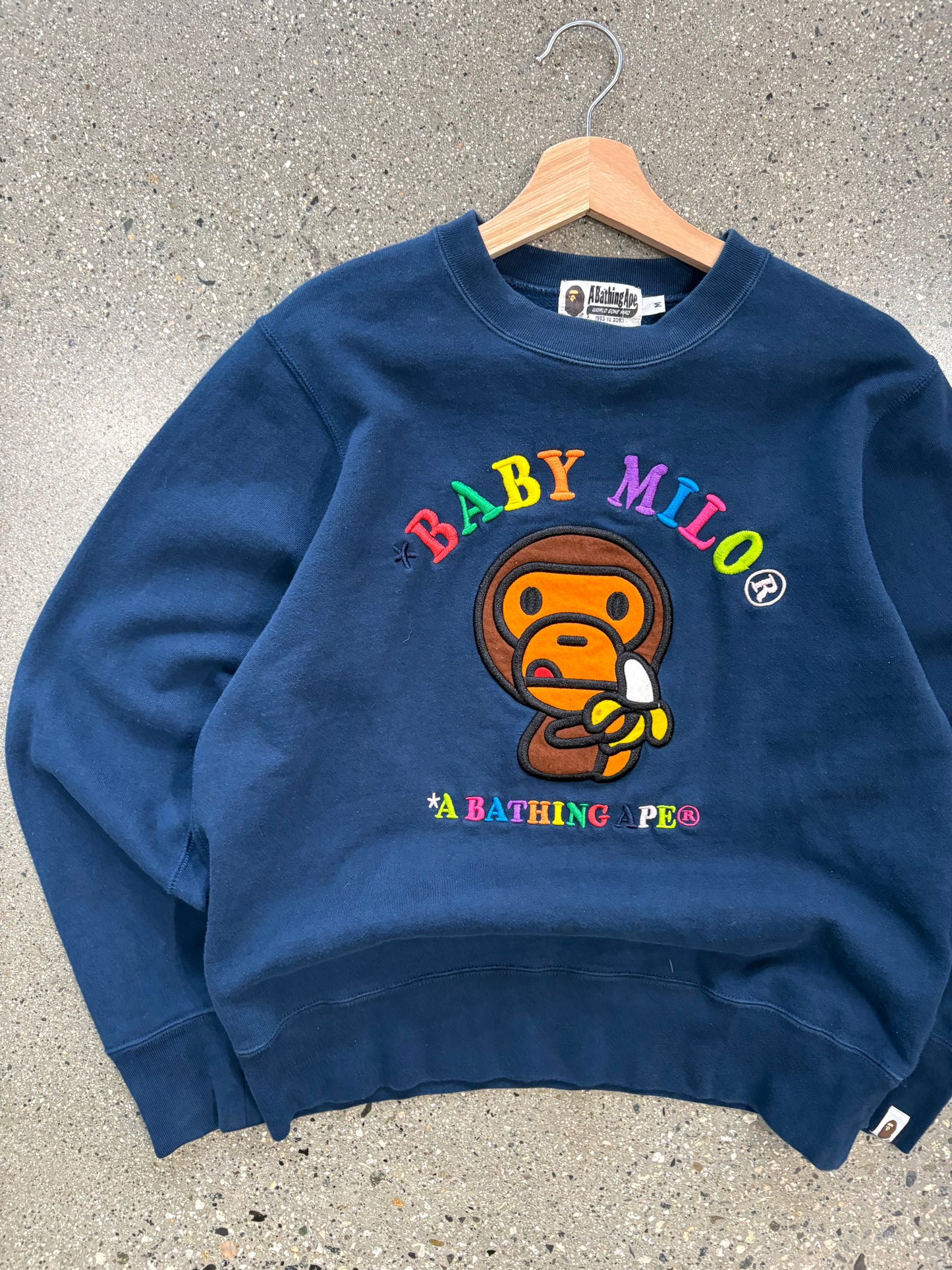 (M) Bape Baby Milo crewneck