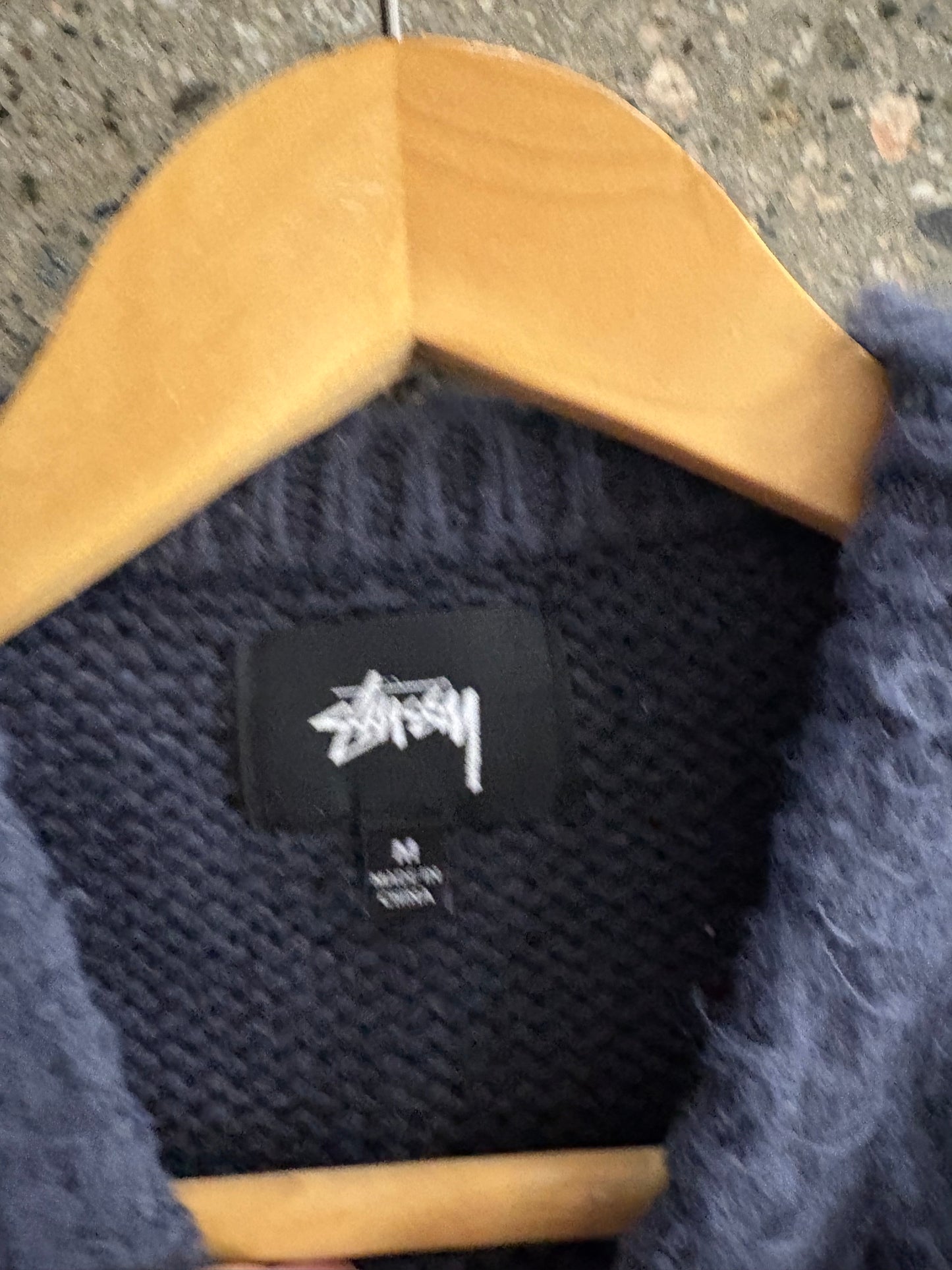(M) Stussy Brush Wool Knitted Sweater