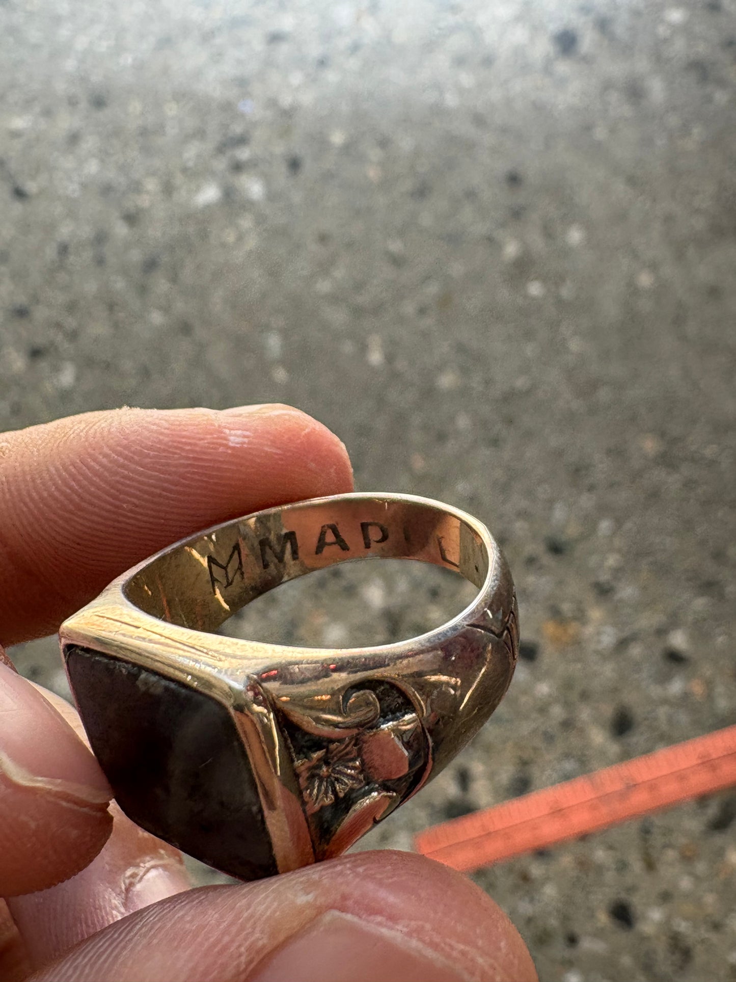 (Sz11) Silver .925 Maple Blue Pietersite