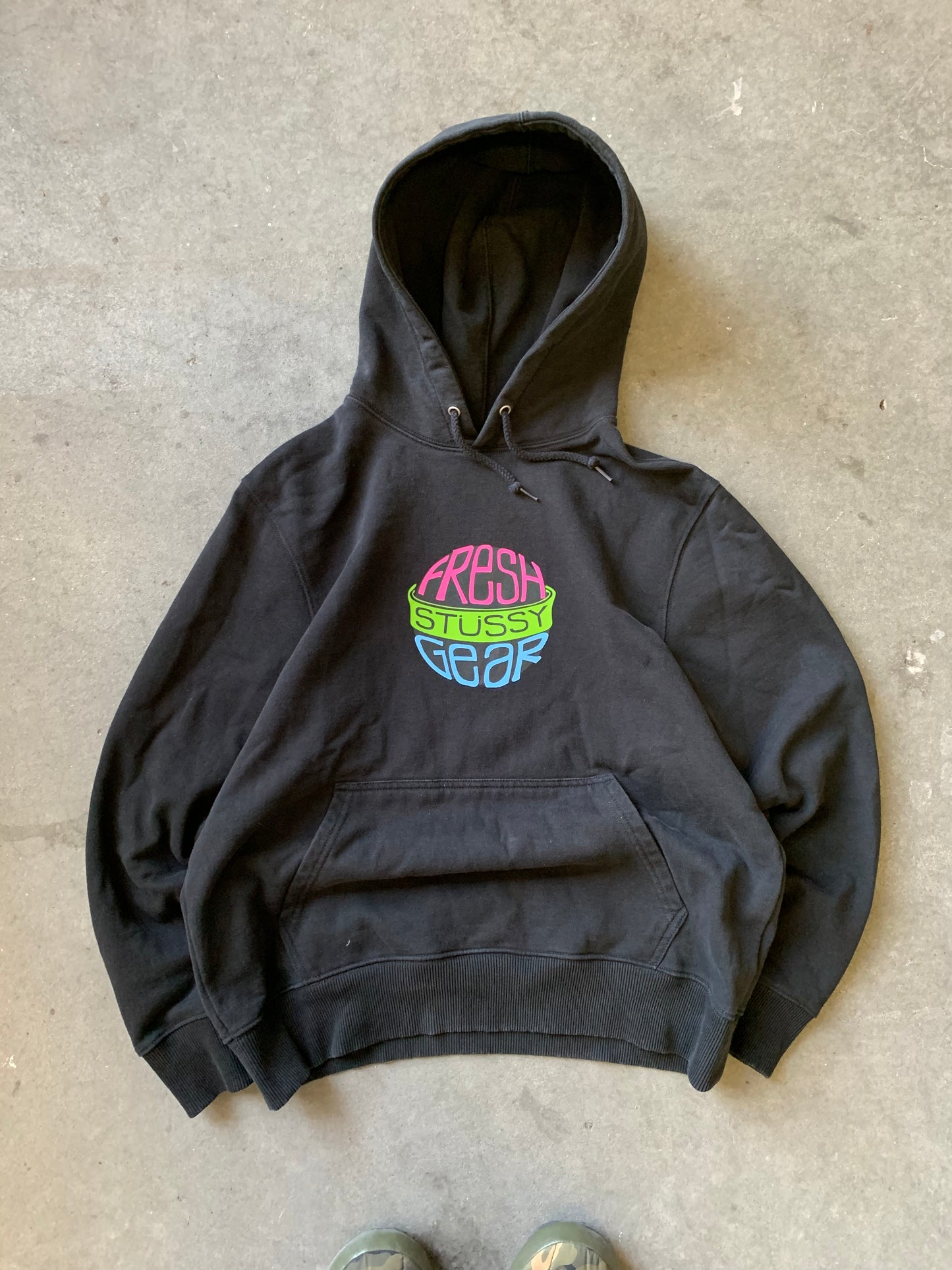 (S/M) Stussy Fresh Gear Hoodie