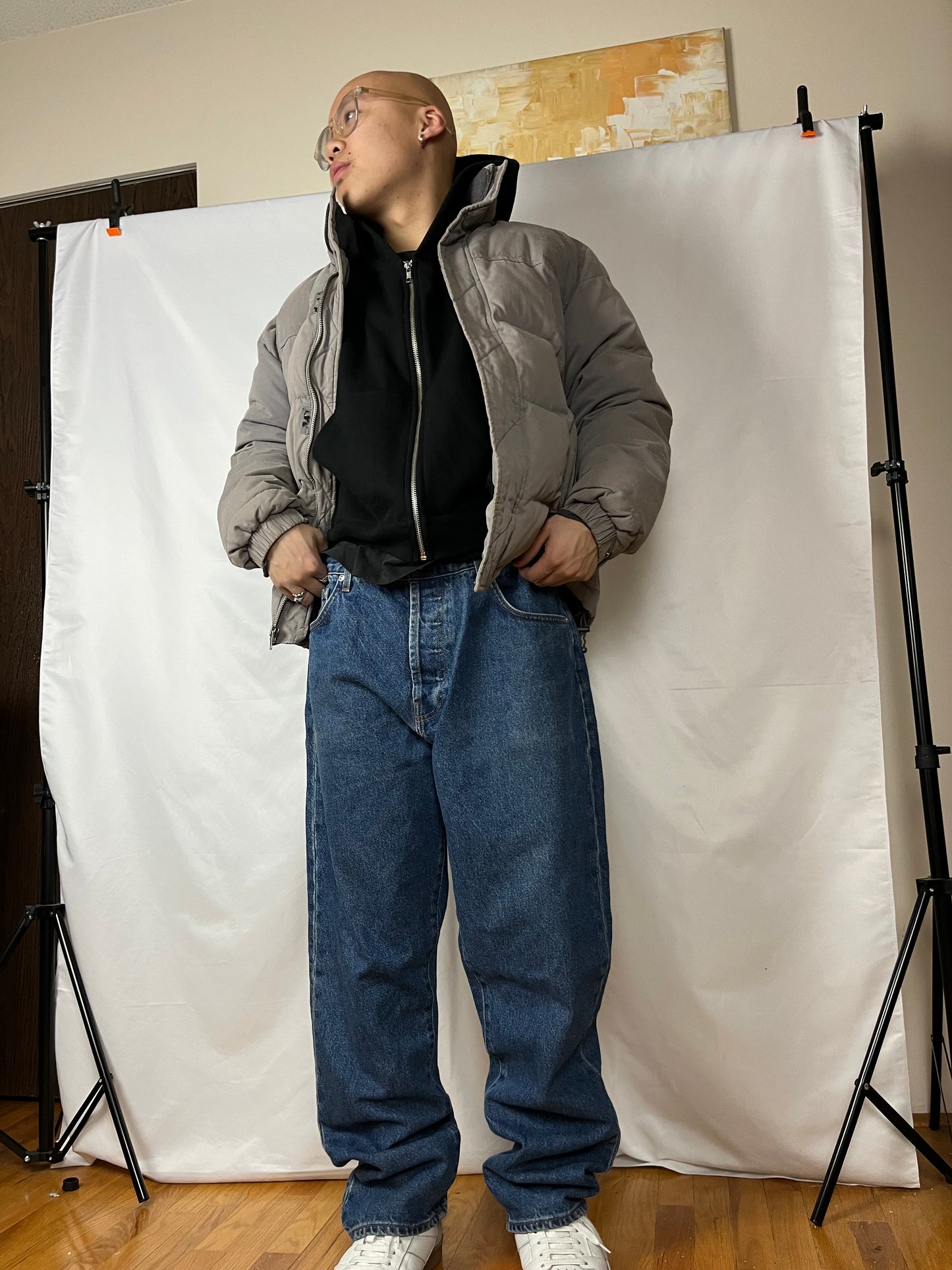 (34”) Stussy Blue Jeans