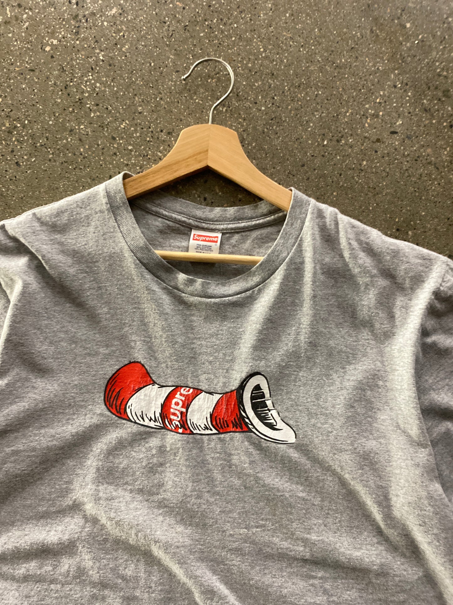 (M) Supreme Cat in Hat Tee