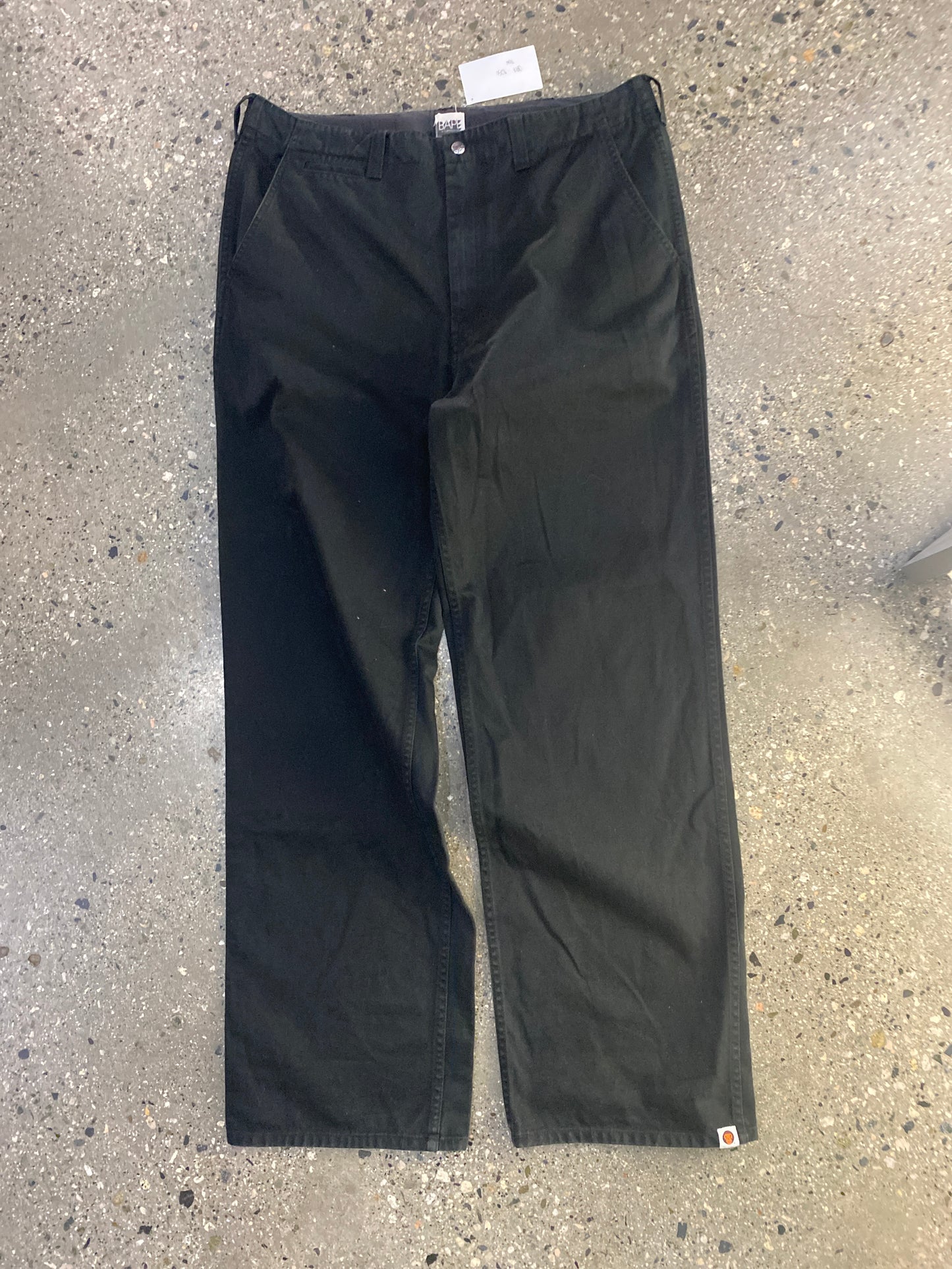 A197 - 38W Bape x Baby Milo Script Baggy Denim