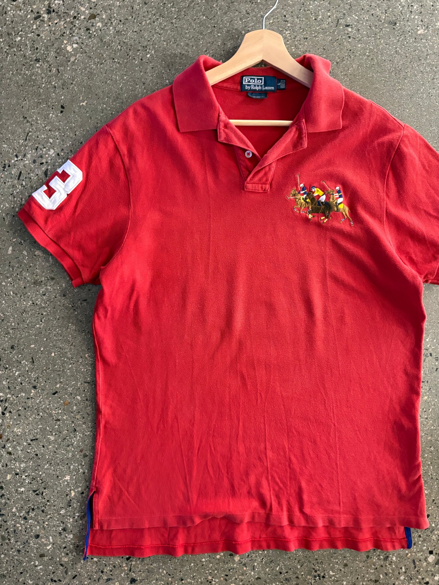 (L) 90s Polo Triple Pony