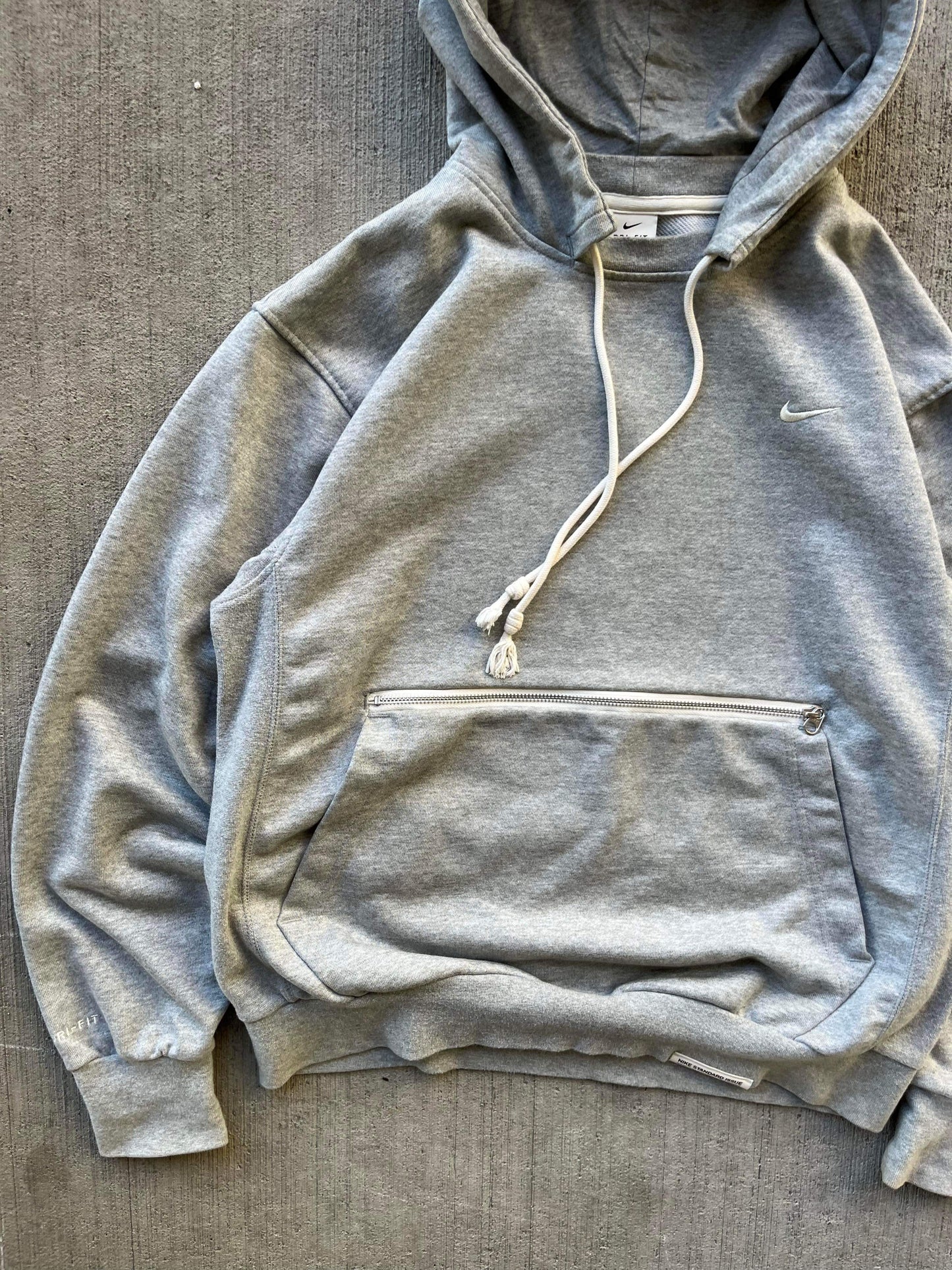 (S/M) Nike Dri Fit Grey Hoodie