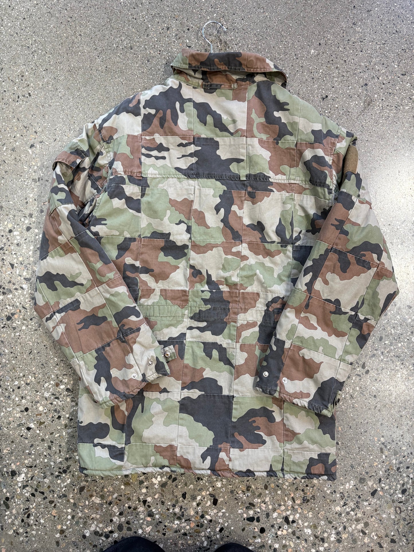 (XL) Vintage 90s Stussy Military Jacket
