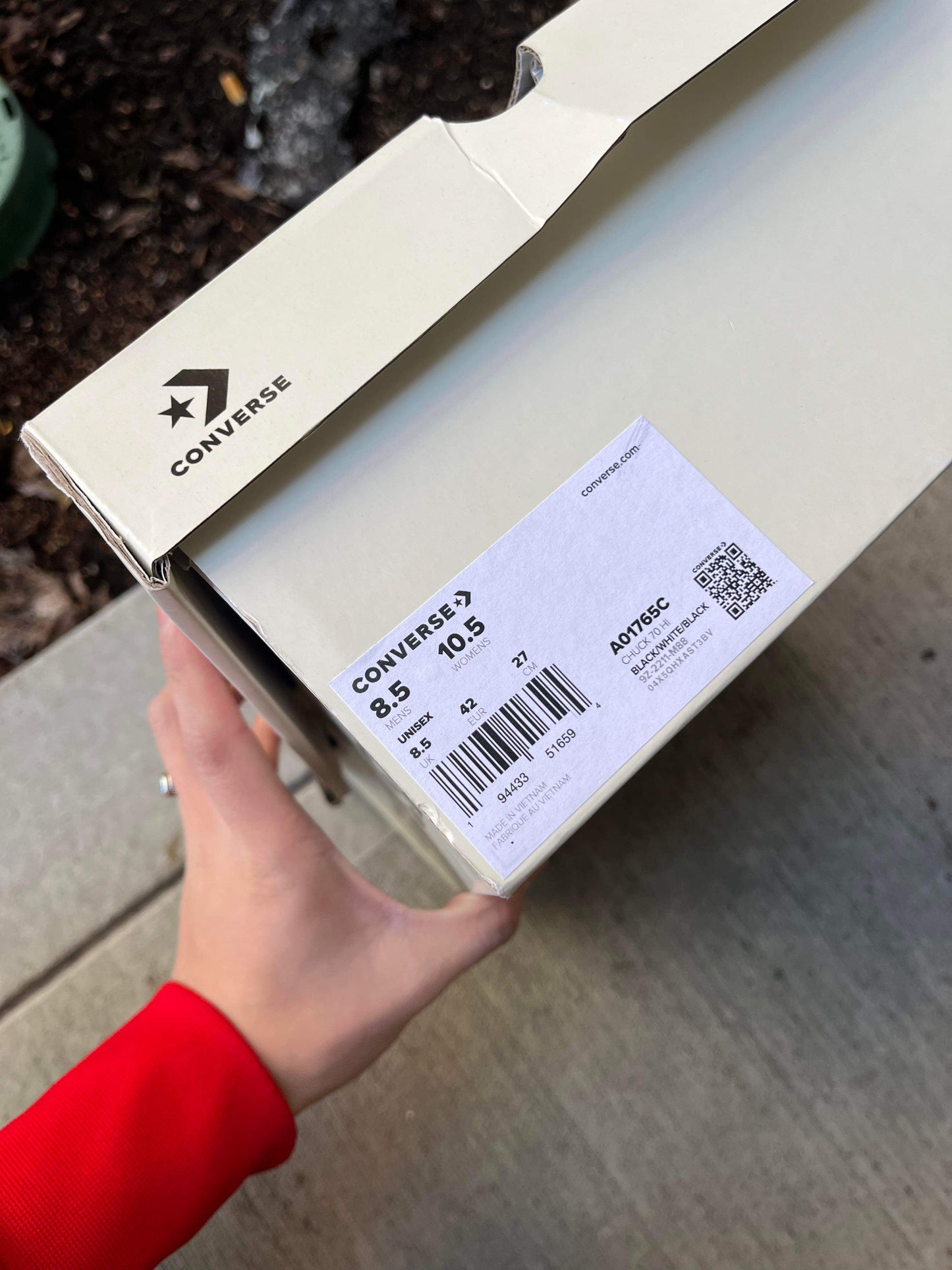 ) (8.5) Stussy x Converse All Stars ~