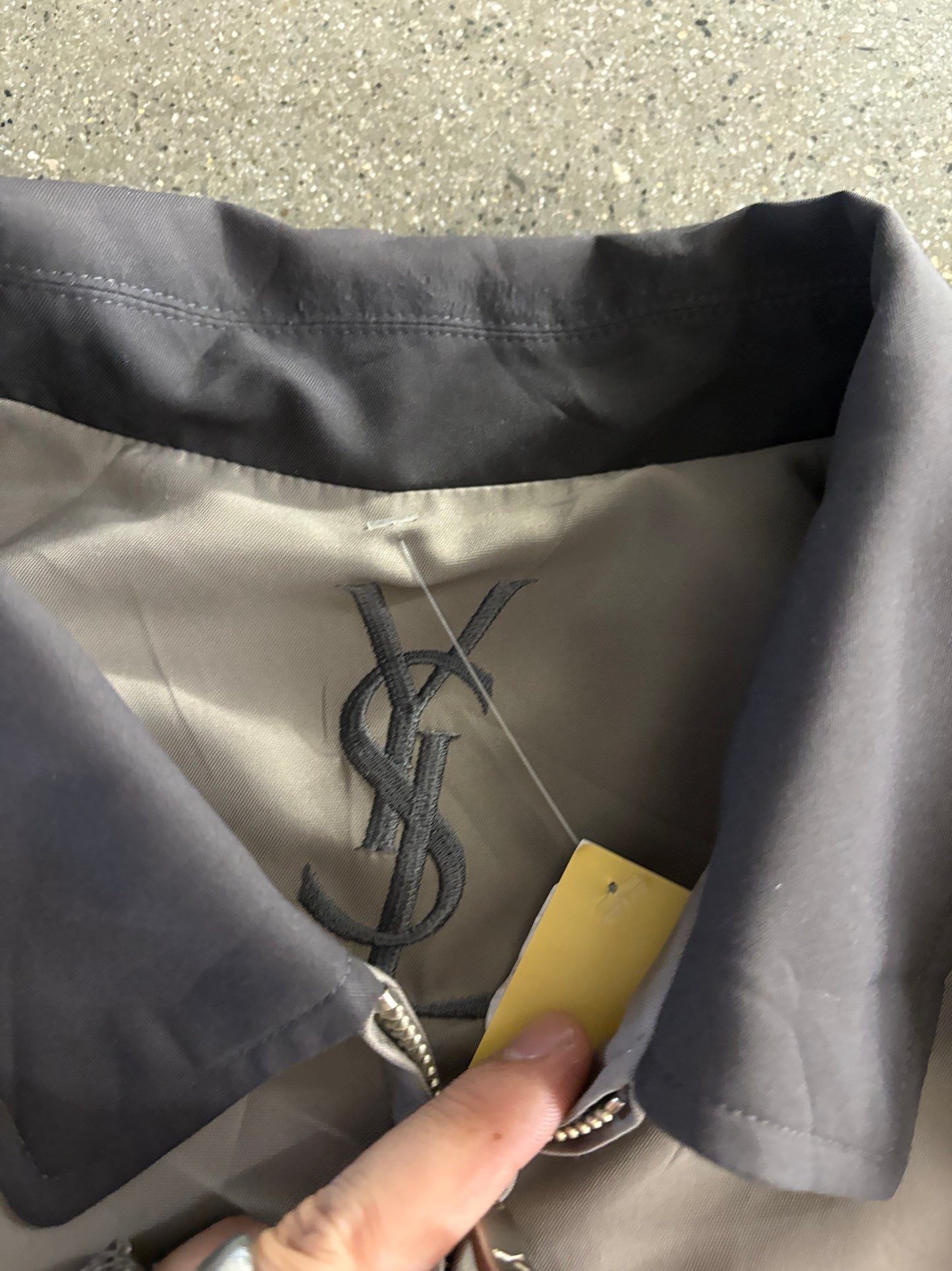 (M/L) 1990s Yves Saint Laurent Harrington