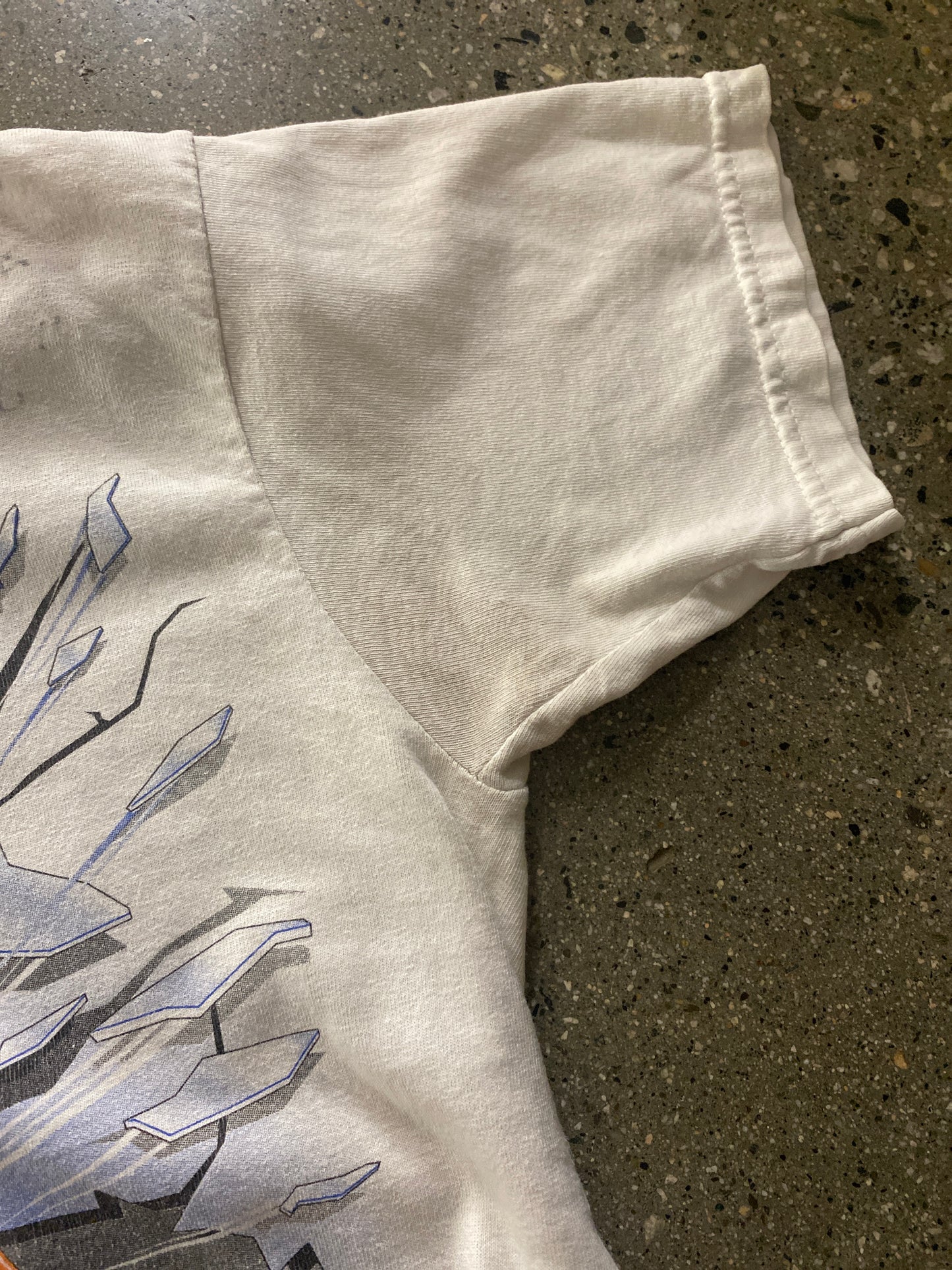 (XS) doublesided racing tee ( as is )
