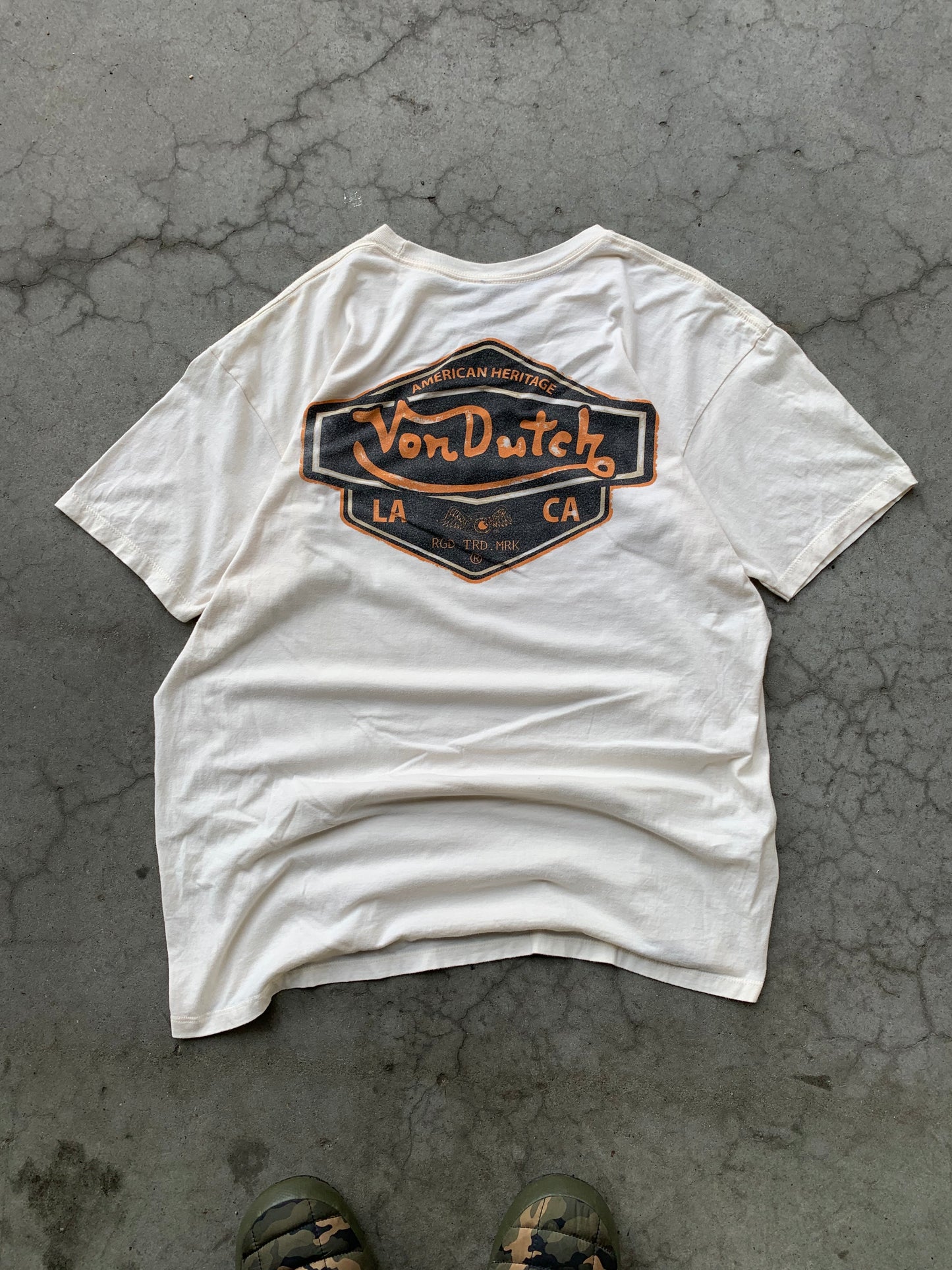 (XL) Von Dutch Doublesided Tee