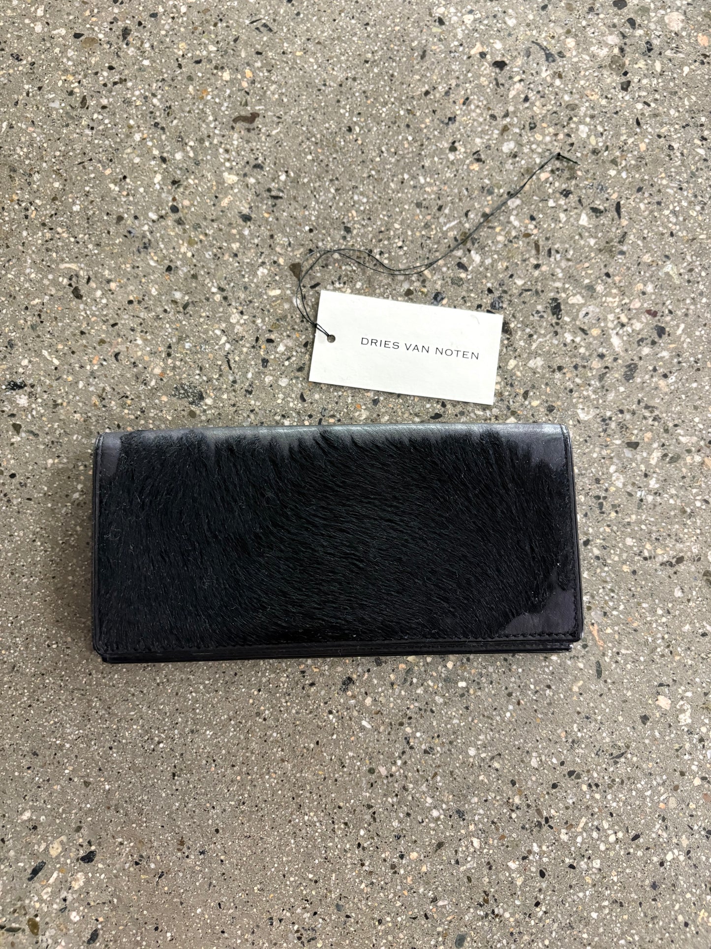 Dries Van Noten Pony Hair Wallet