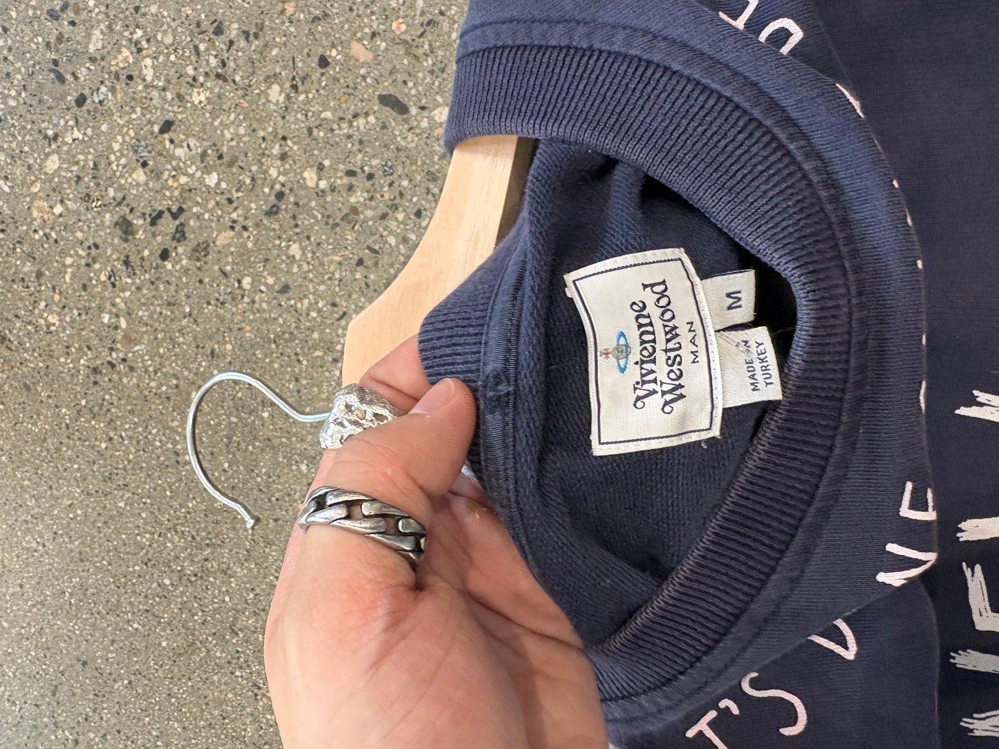(M) Vivienne Westwood Brave New World Crewneck