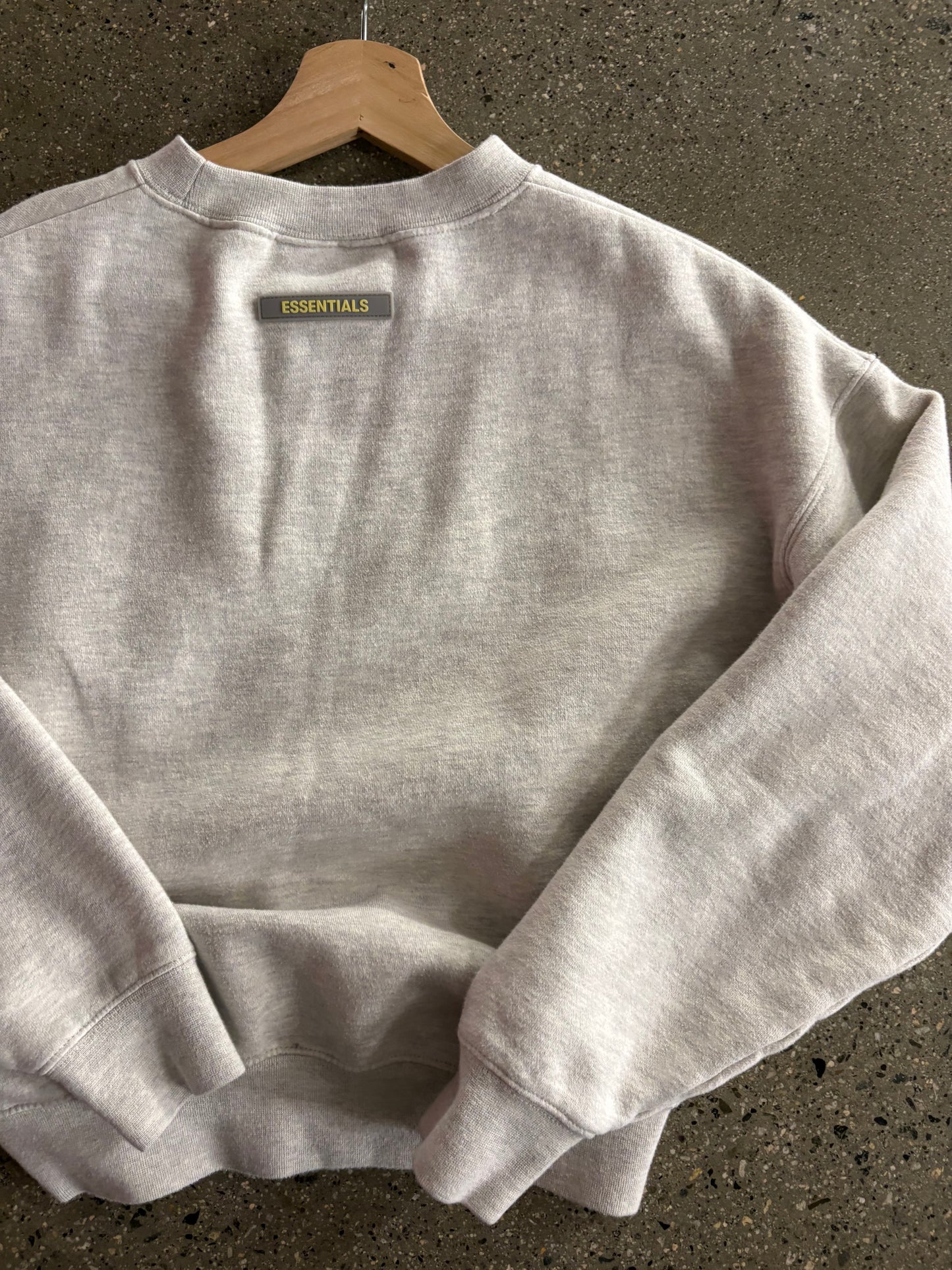 (XS) Cropped Essentials Crewneck