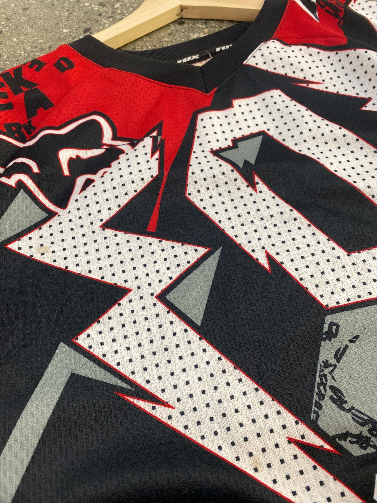 (M/L) Bf228 - Fox Racing Graphic Jersey