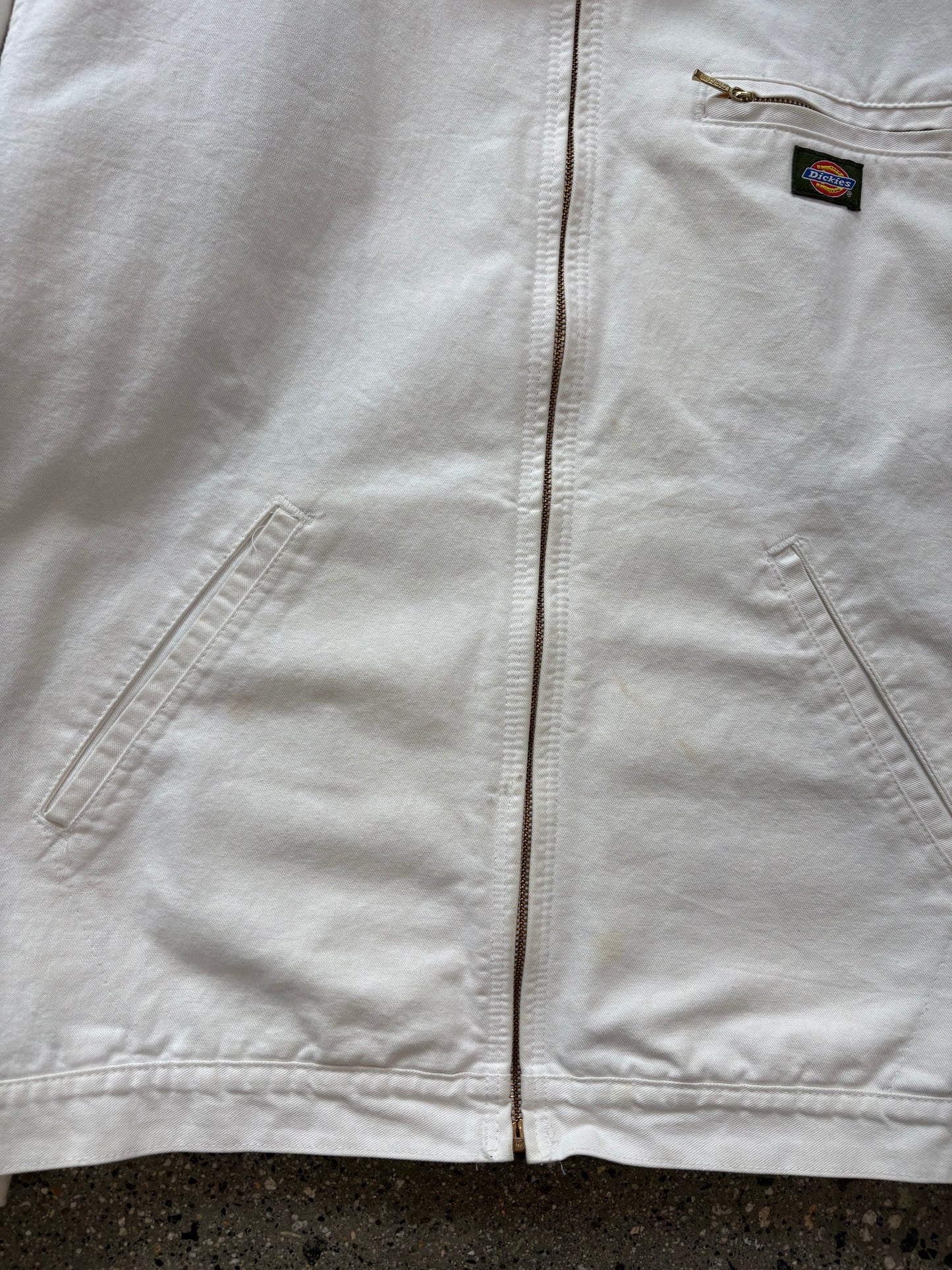 (XL) Dickies Detroit White ( Stains )