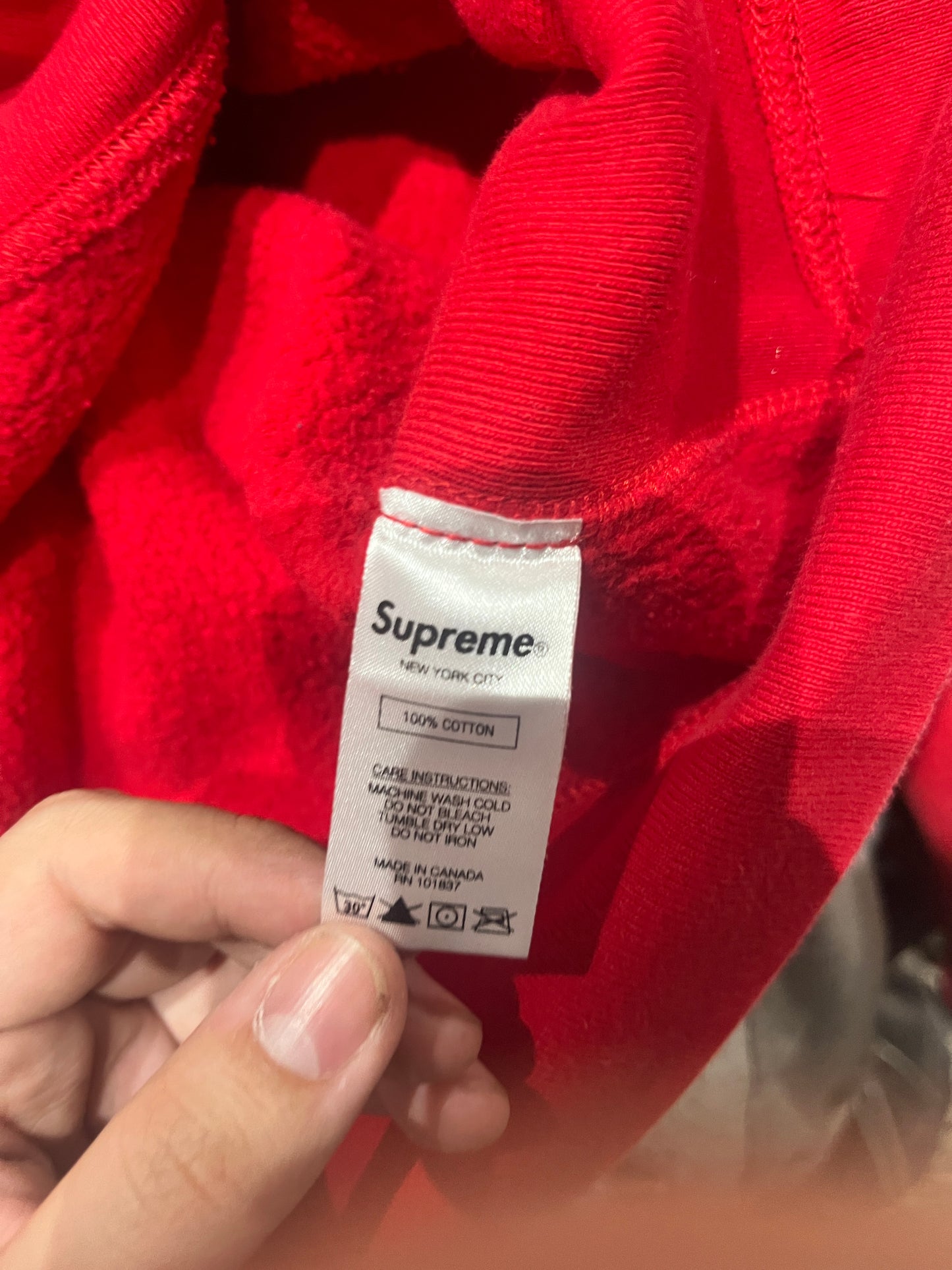 (S) Supreme Drop Shadow Hoodie FW20