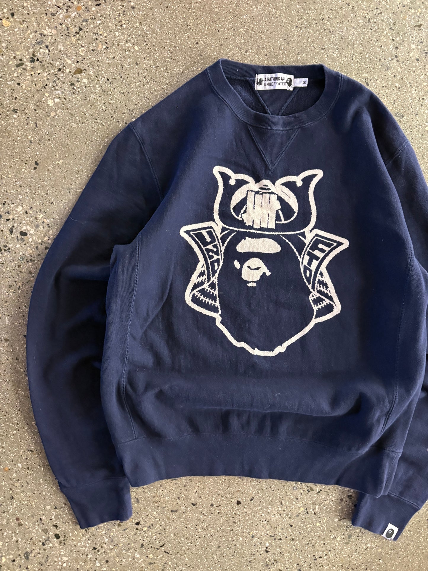 (M) Undefeated x Bape Crewneck