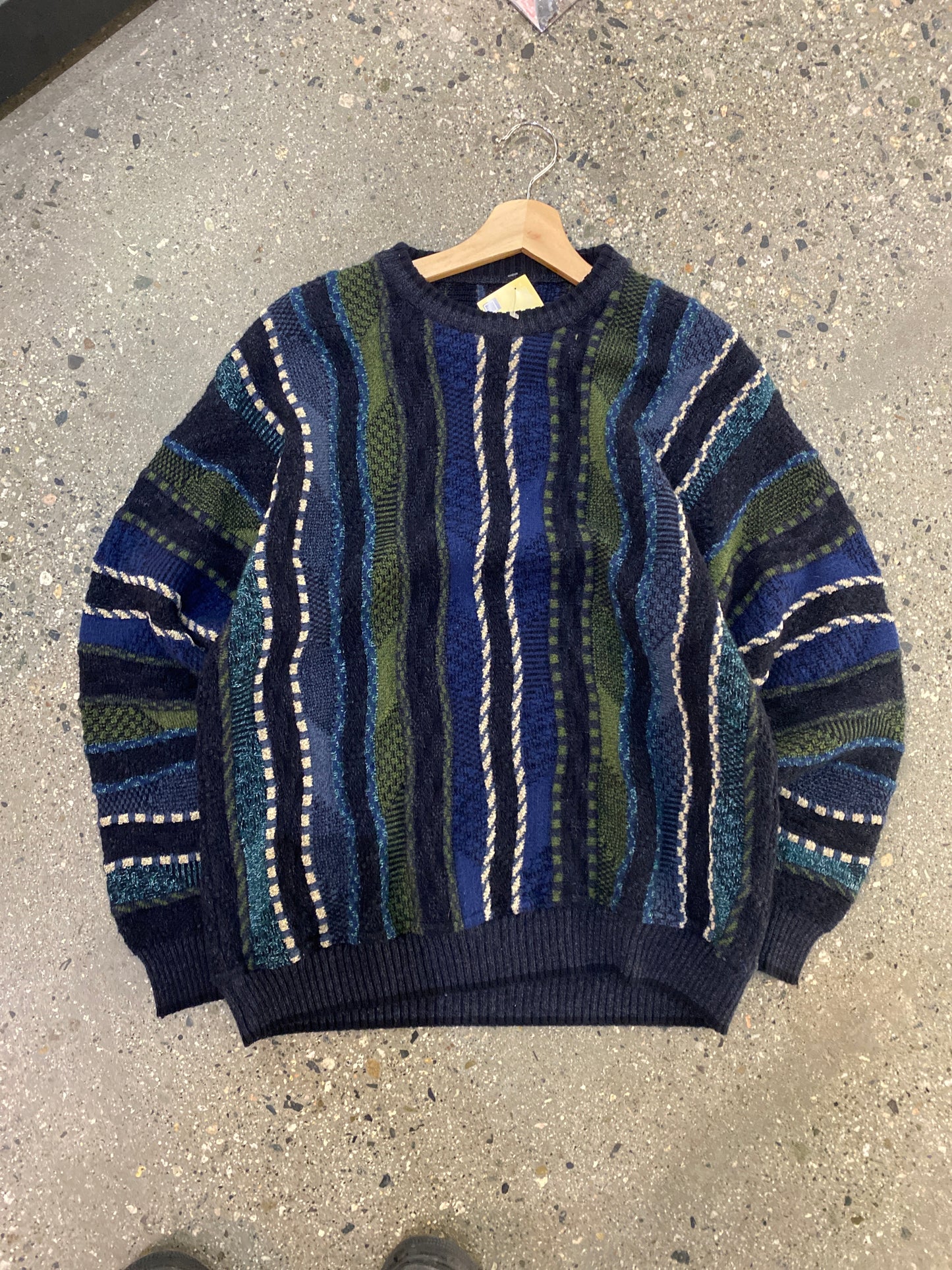 (M) 3D Knit Blue