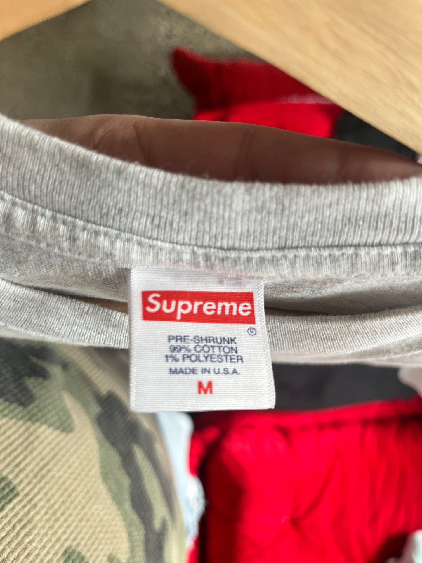 (M) Supreme Script Tee