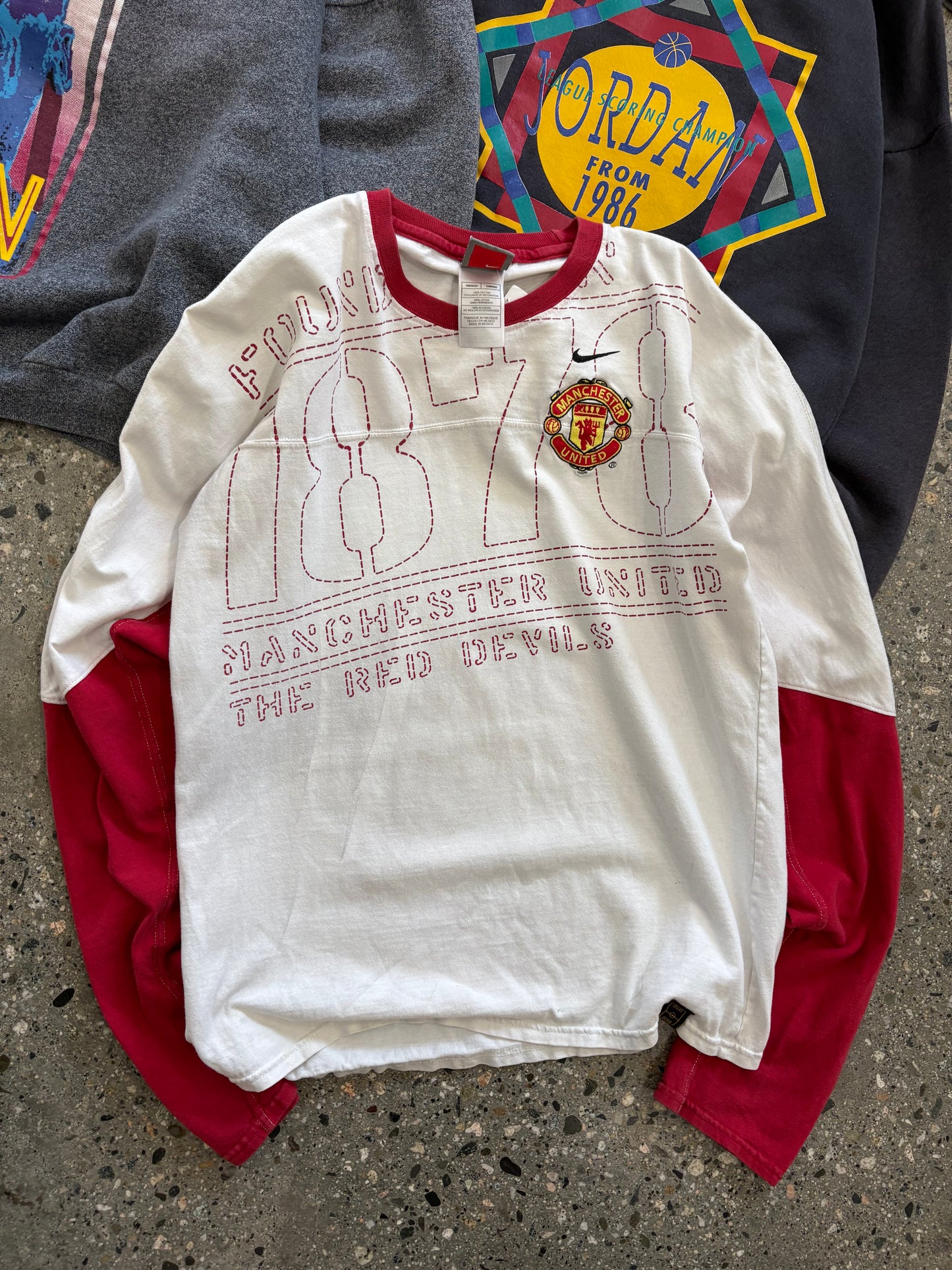 (XS) Nike MANU LS tee