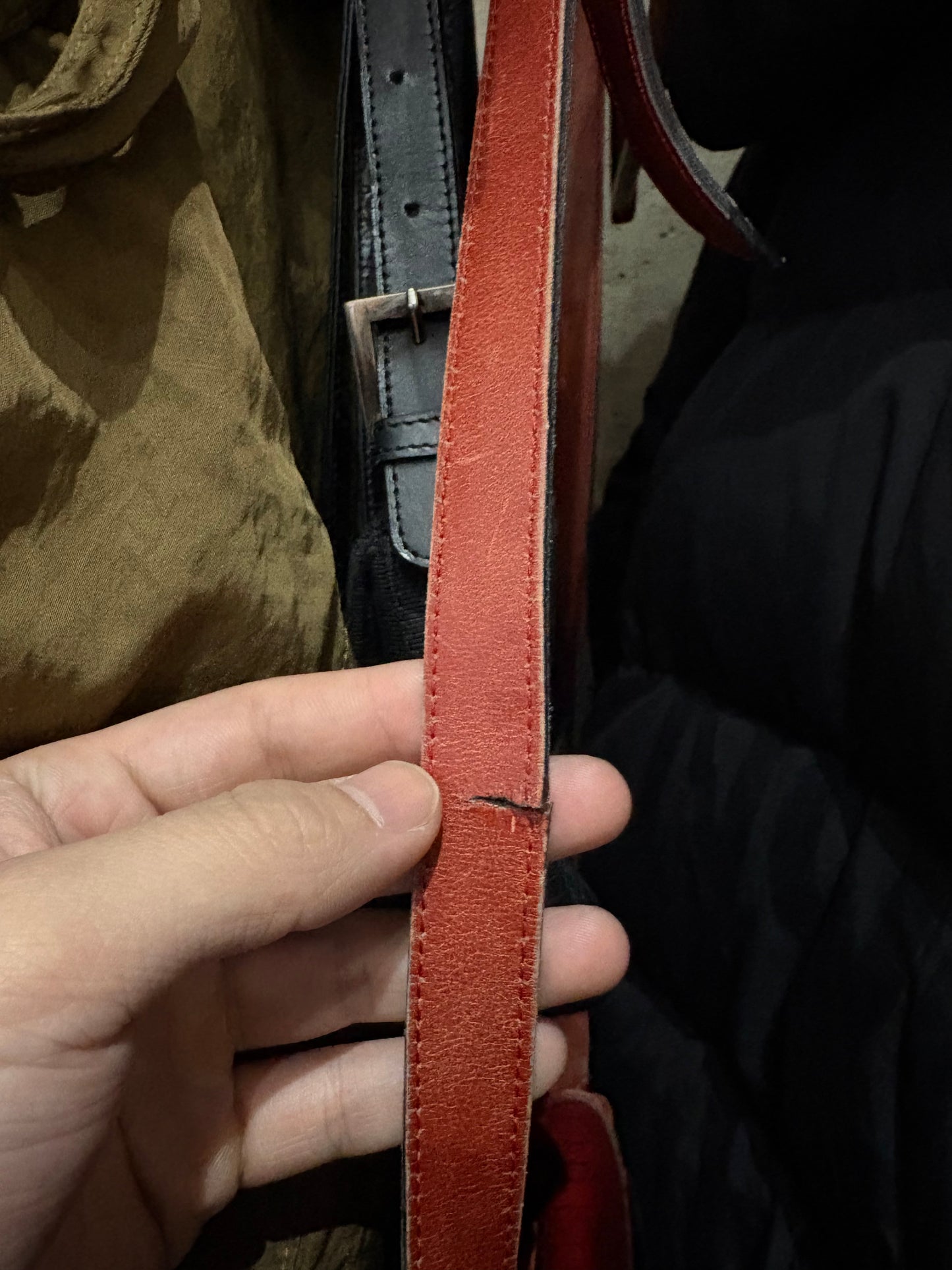 (OS) Christian Dior Honeycomb Shoulder Bag ( Wear on Leather Strap & Light Flaking on Inside)