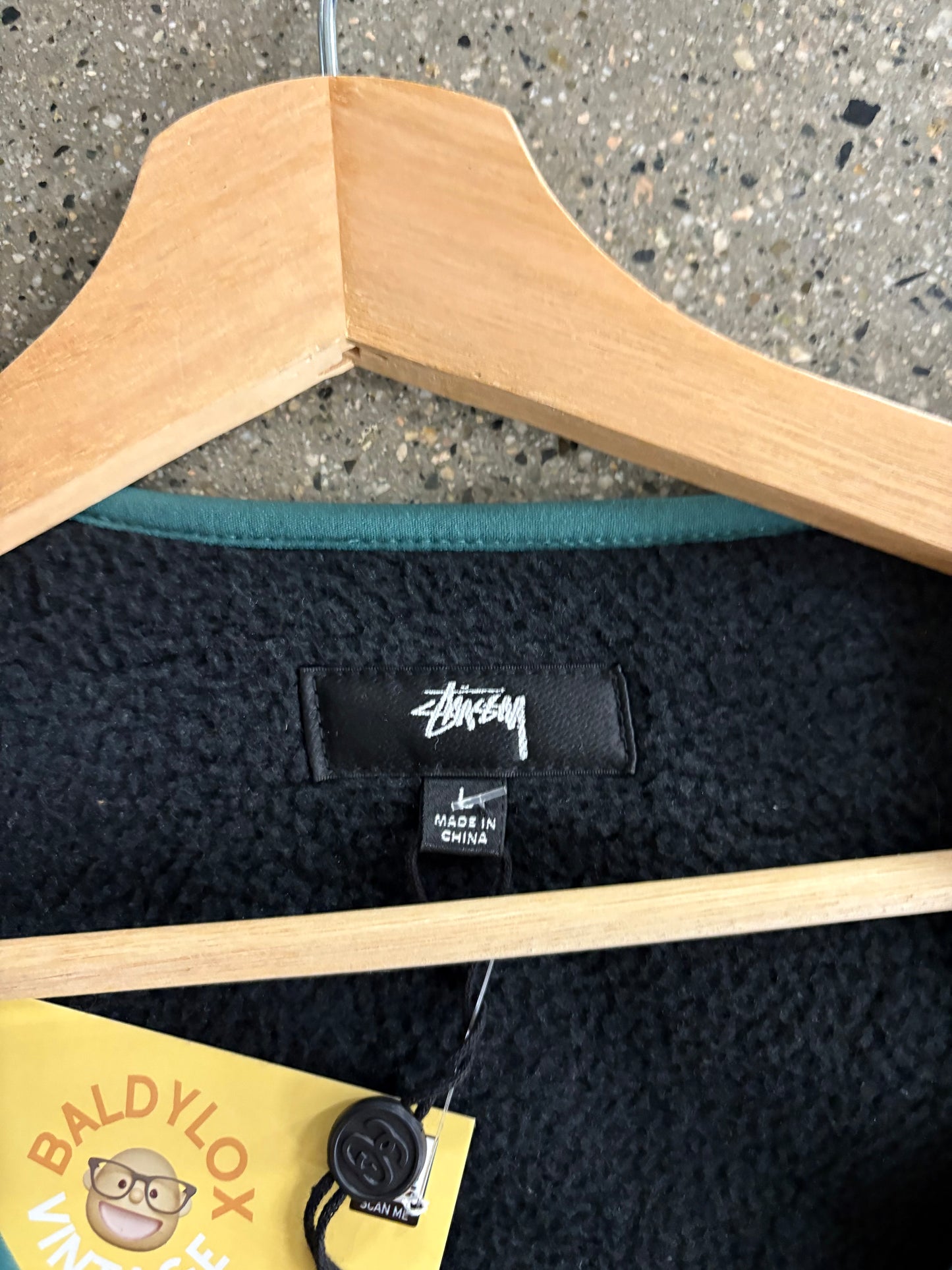 (M) Stussy polar fleece