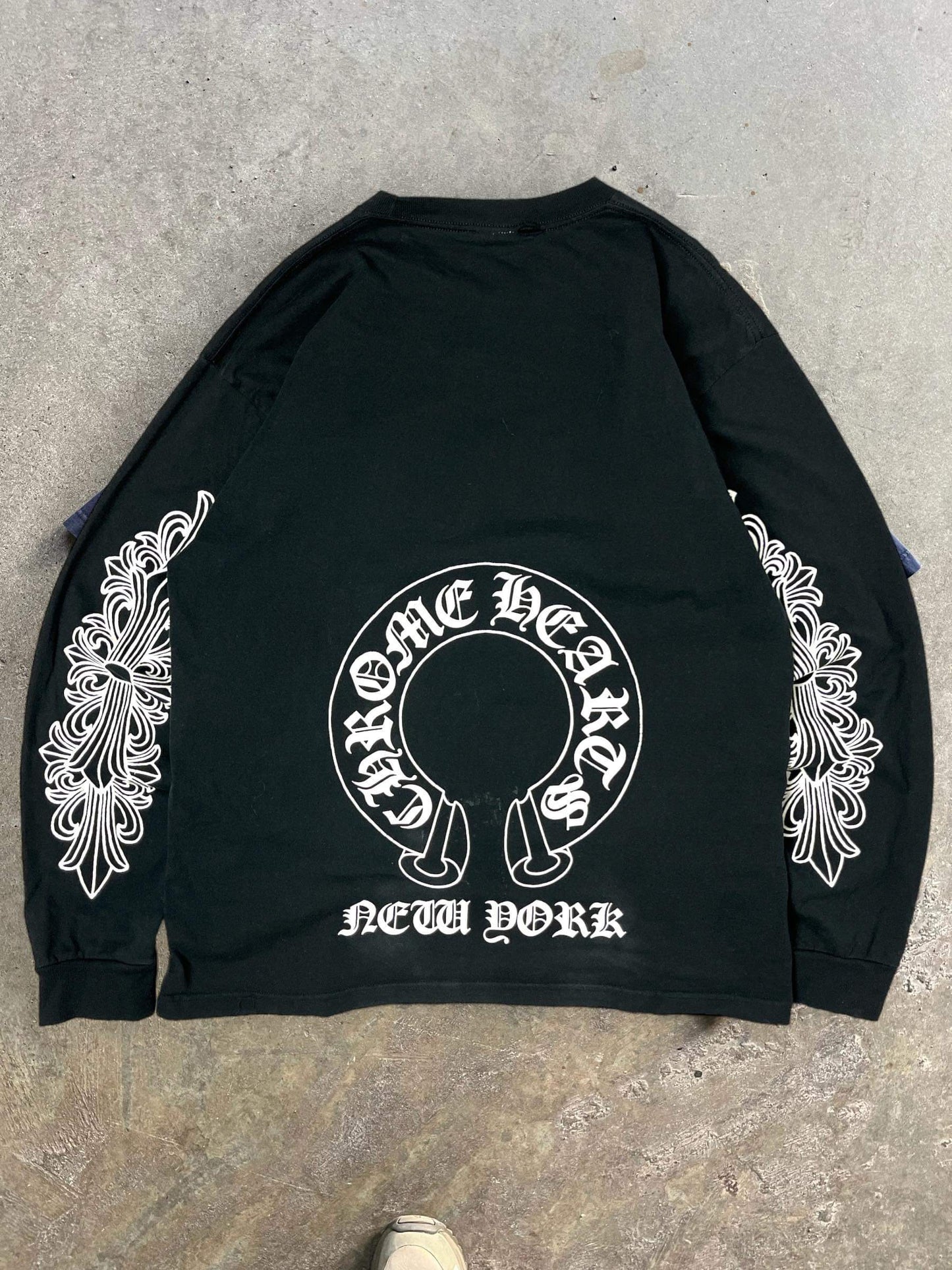 (XL/2X) 90’s Chrome Hearts NY LS