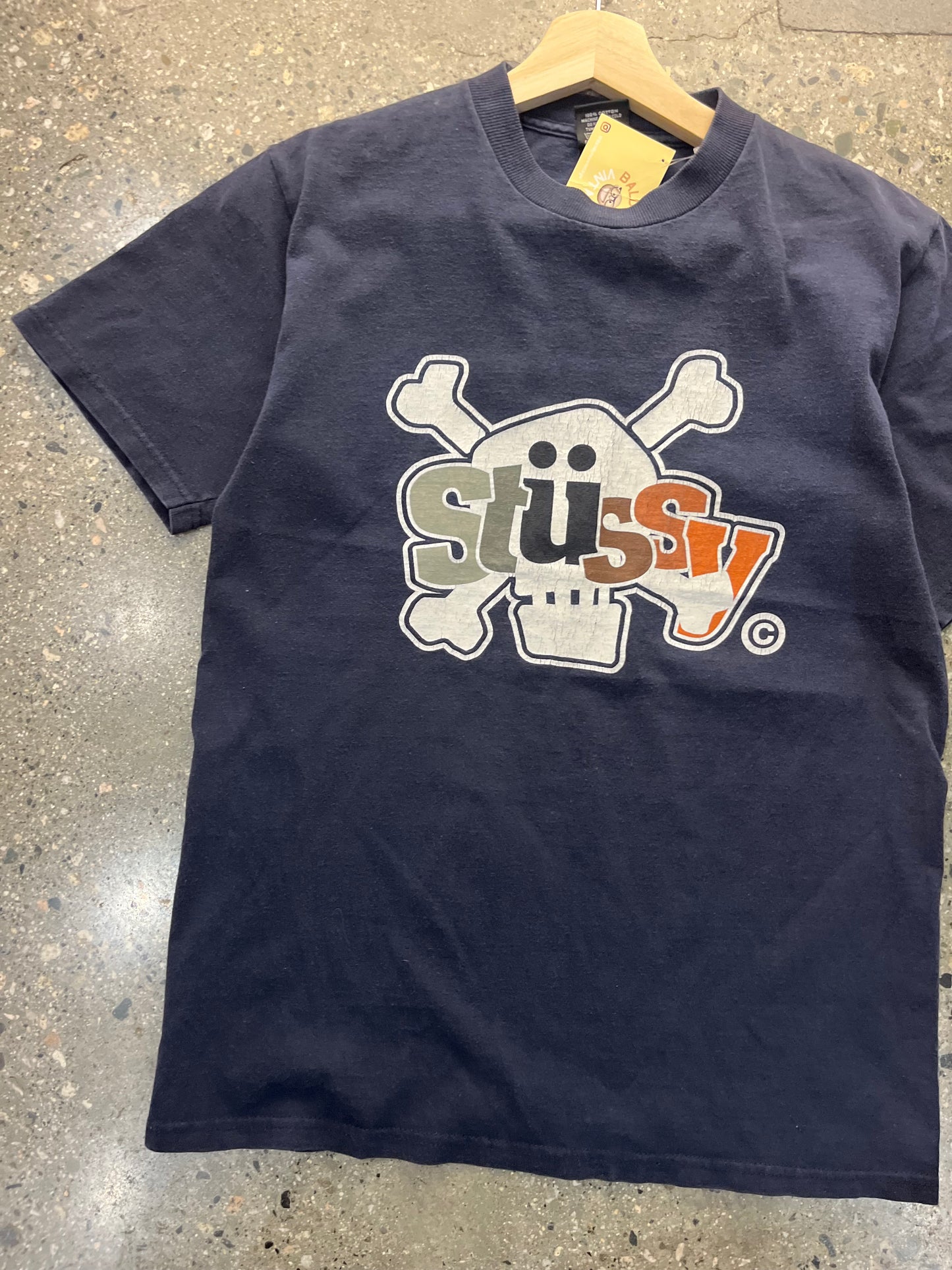 (S) Stussy Skull Tee