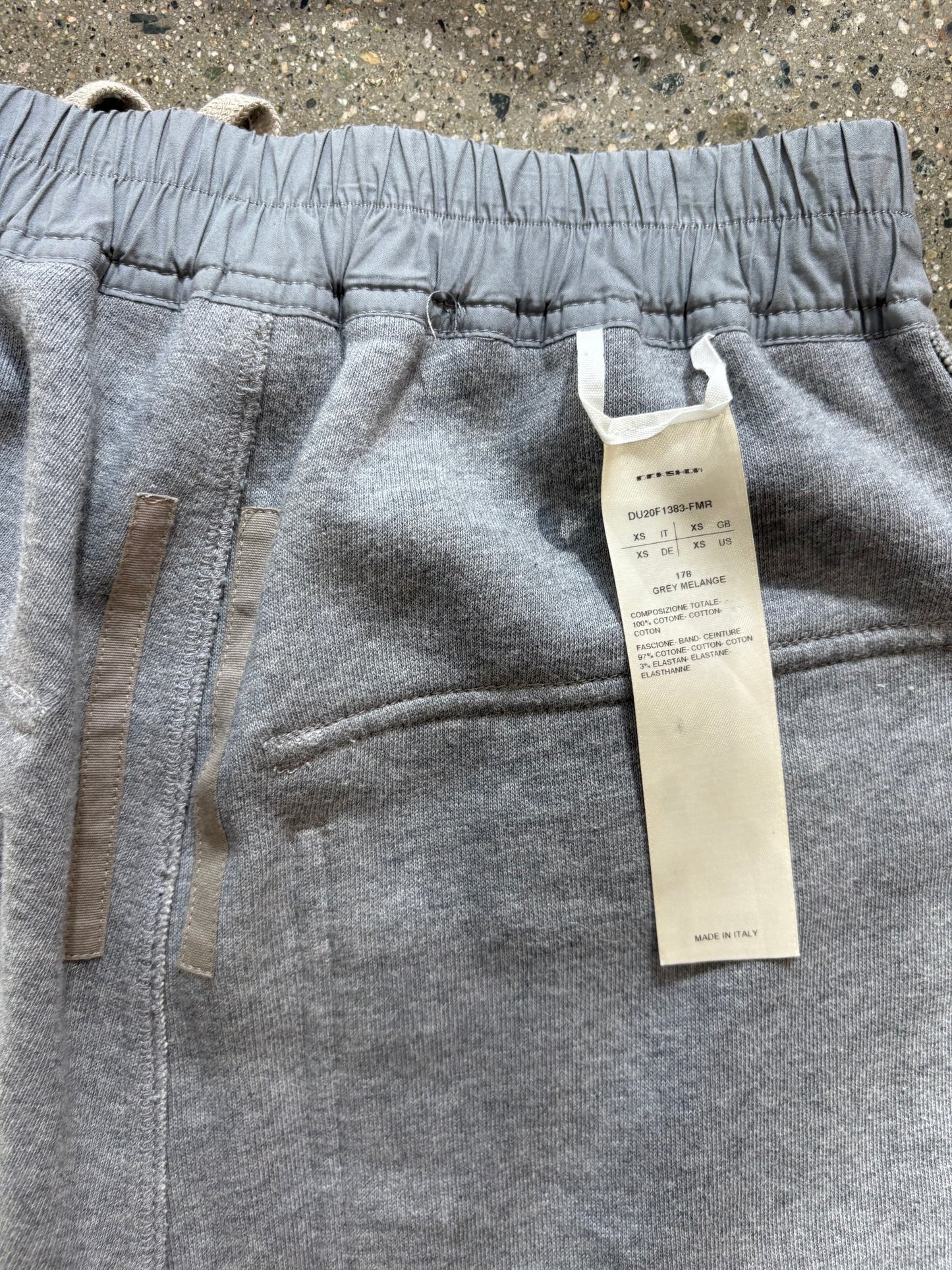 (XS) Rick Owens Drkshadow Cotton Shorts Reversible Retails $620