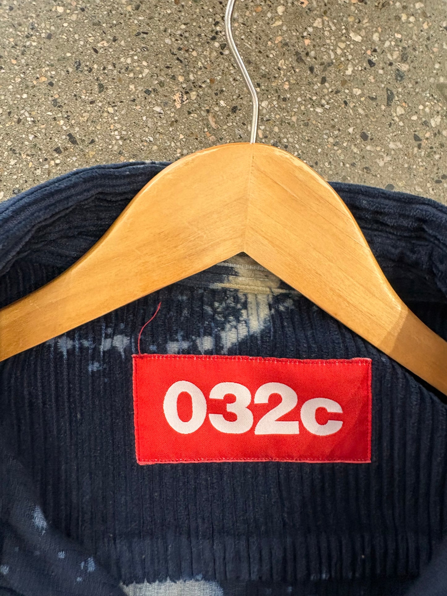 (M) O32C Tie Dye Corduroy Jacket