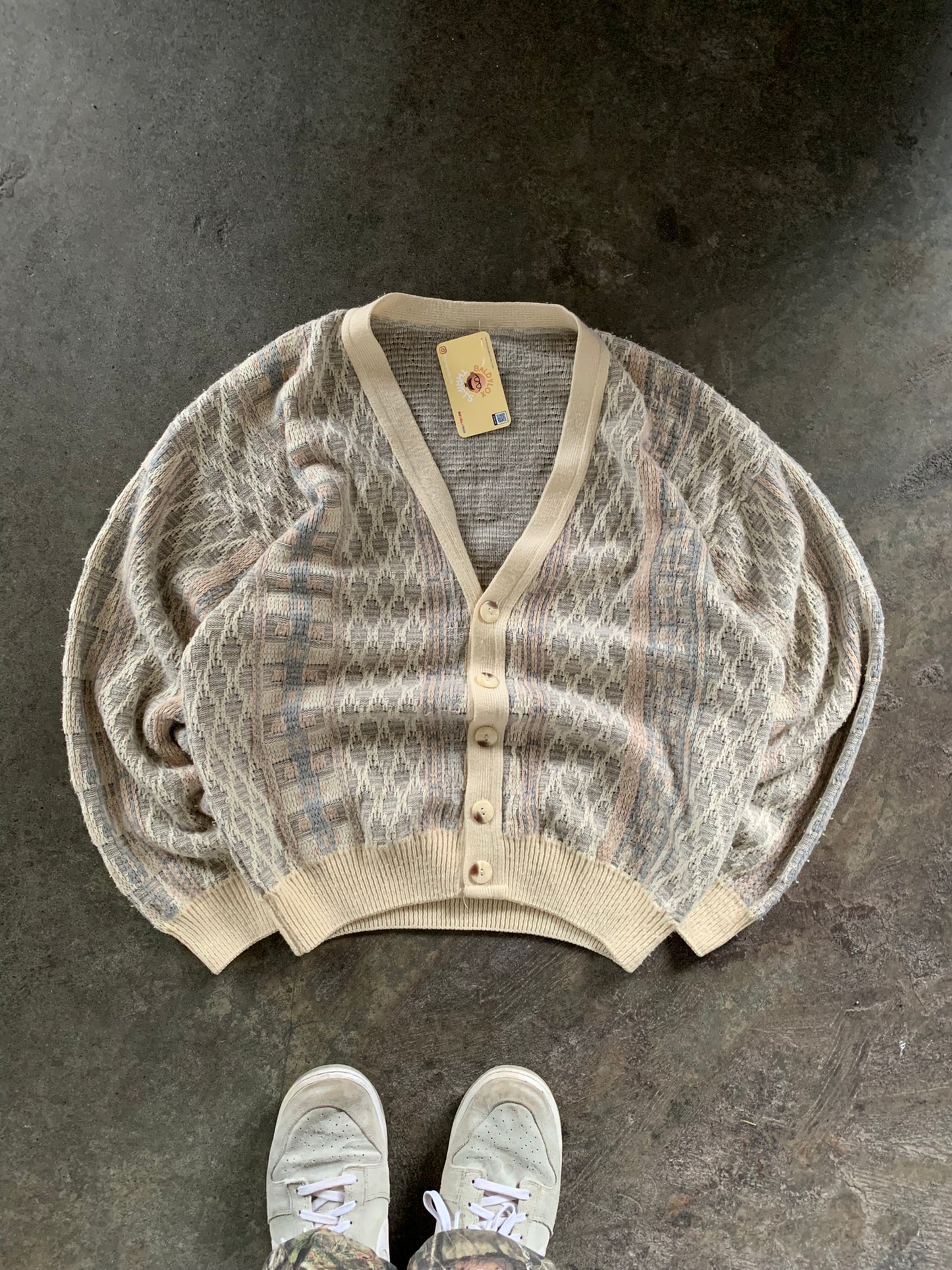 (S/M) Vintage Knit Cardigan