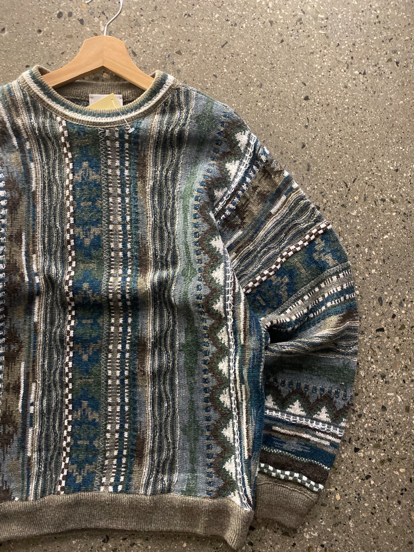 (S) CM28 - LONDON FOG blue Knit