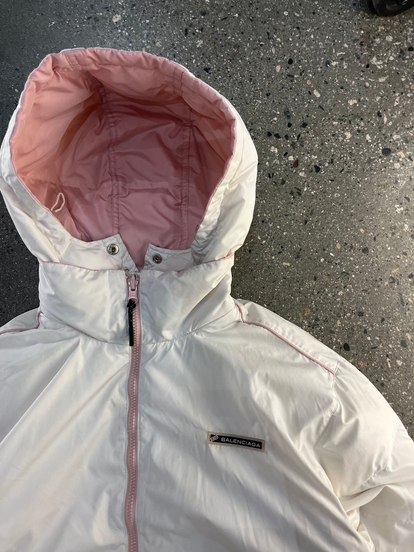 (M/L) 1998 Balenciaga SPORTS REVERSIBLE puffer Jkt