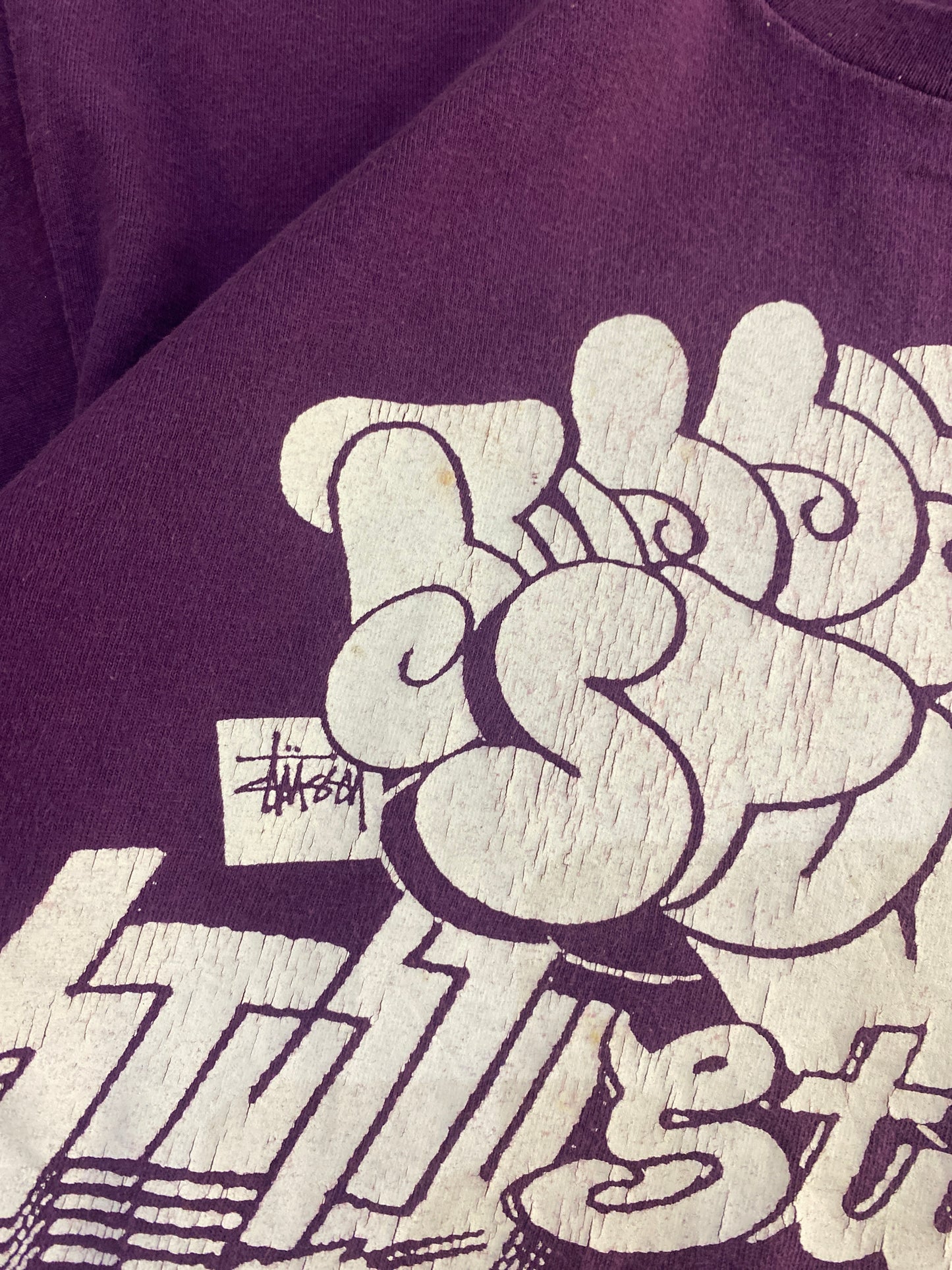 (M) Stussy Graffiti Big Print Late 2000s