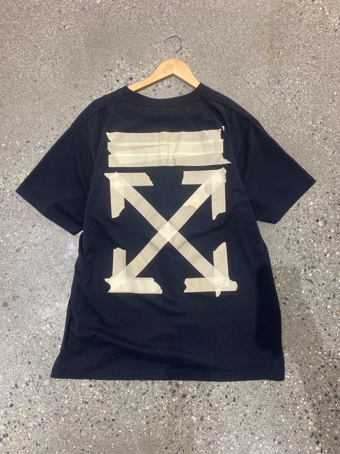 (M/L) Offwhite Doublesided Tee