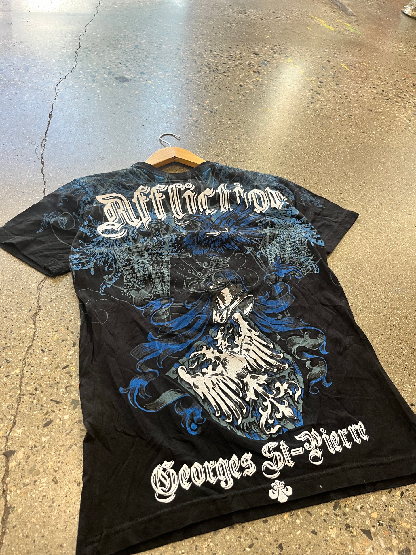(M) Affliction Rush Doublesided Tee