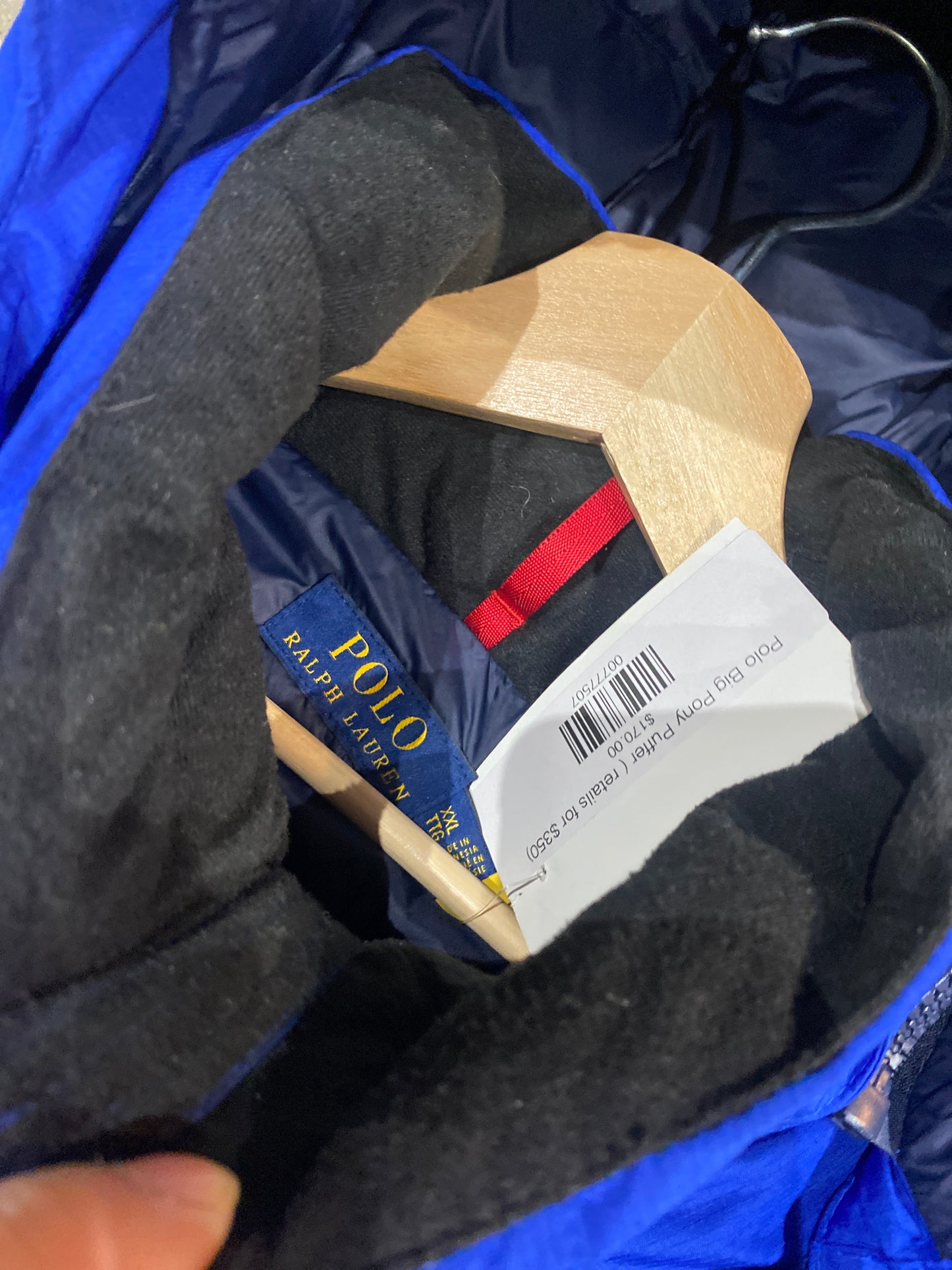 (2X) Polo Big Pony Puffer ( retails for $350)