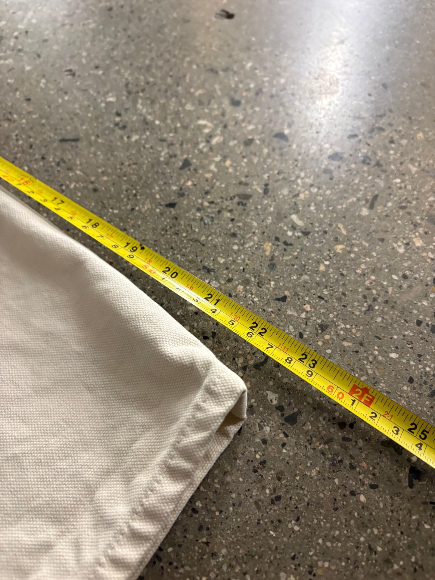 34” Big Ol Jort White Stussy