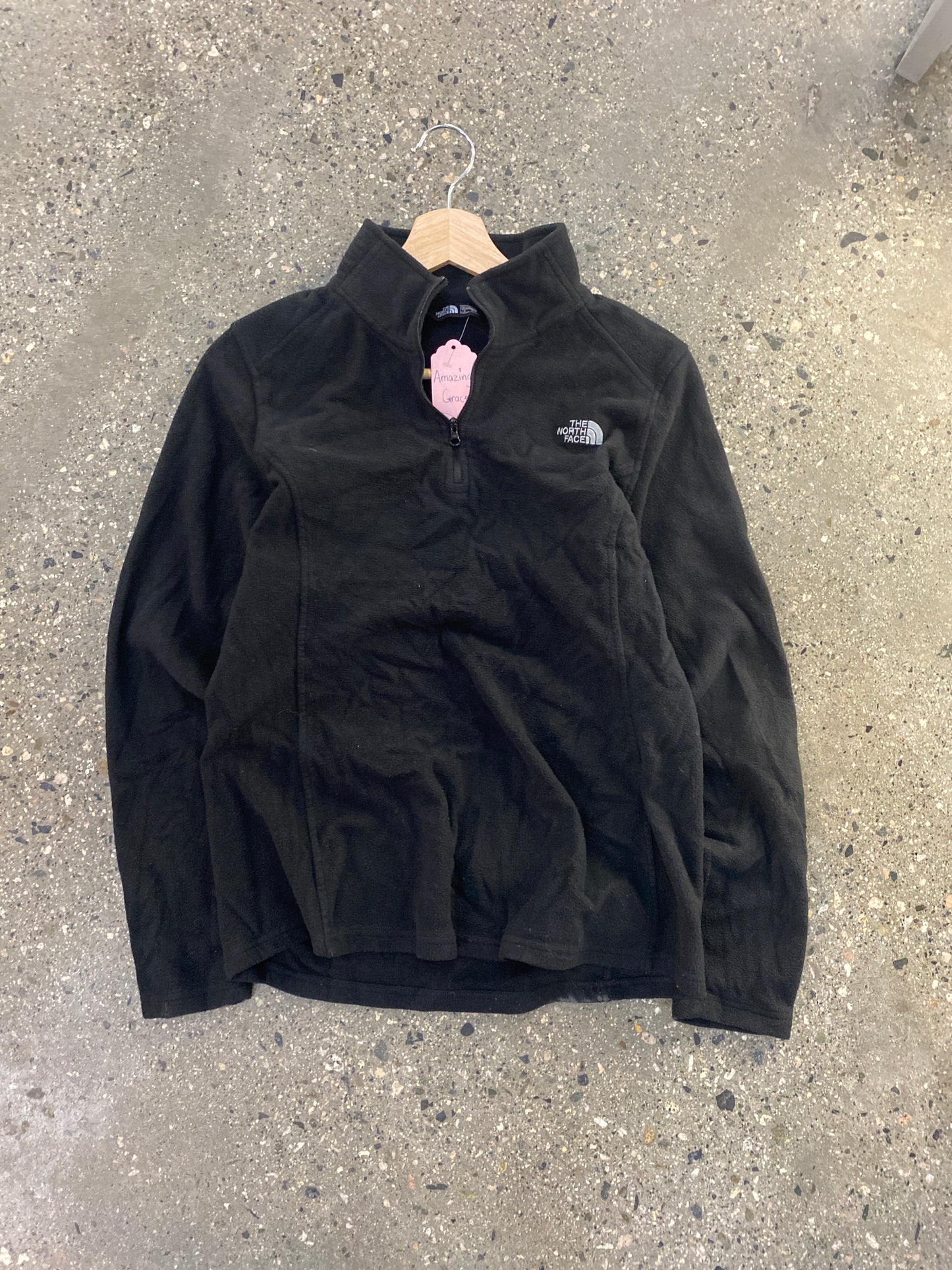 (Womens L) 1296-SW-BK-L TNF FLEECE