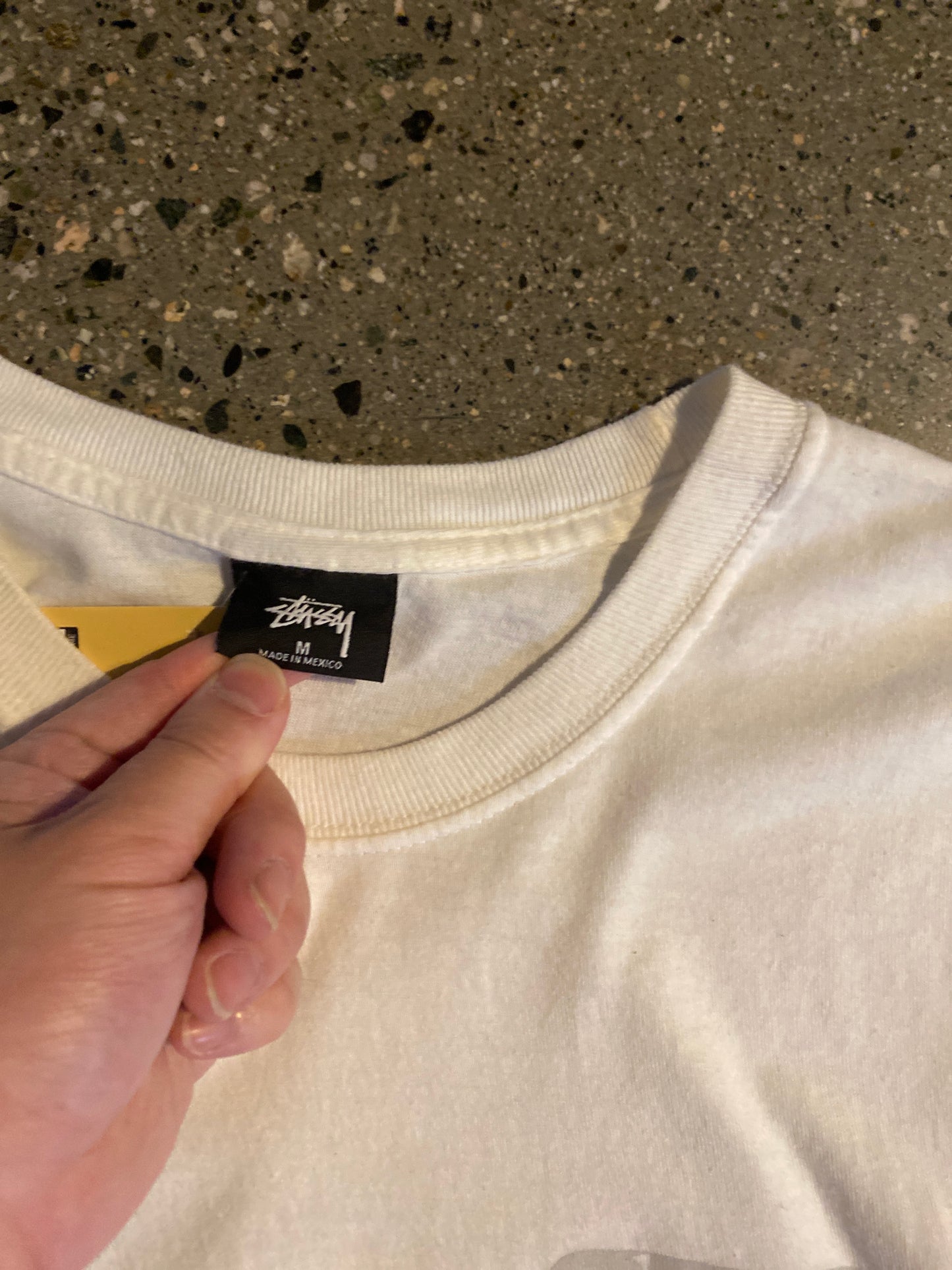 (M) Stussy x CDG LS Doublesided