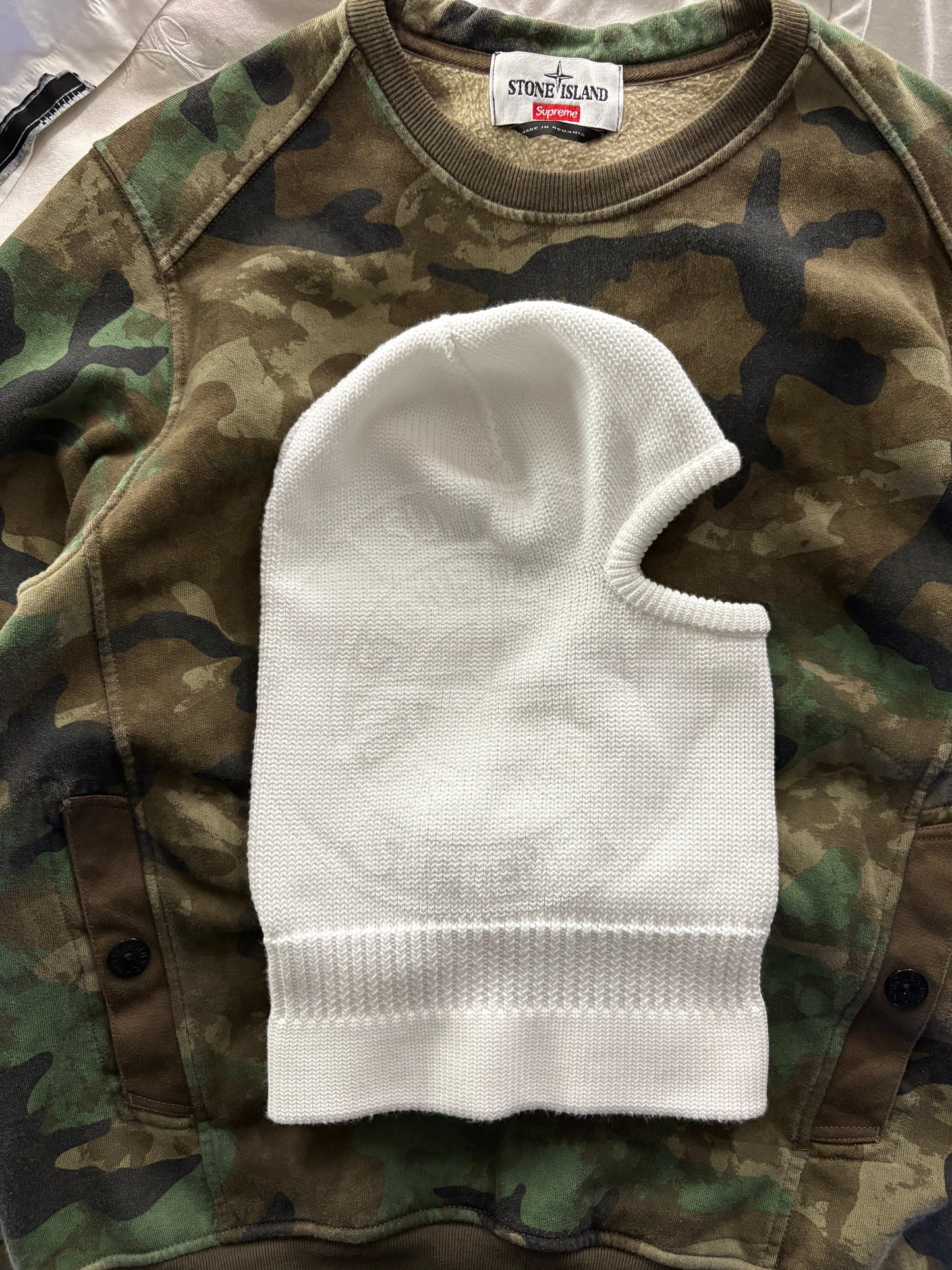 Supreme x Stone Island Balaclava