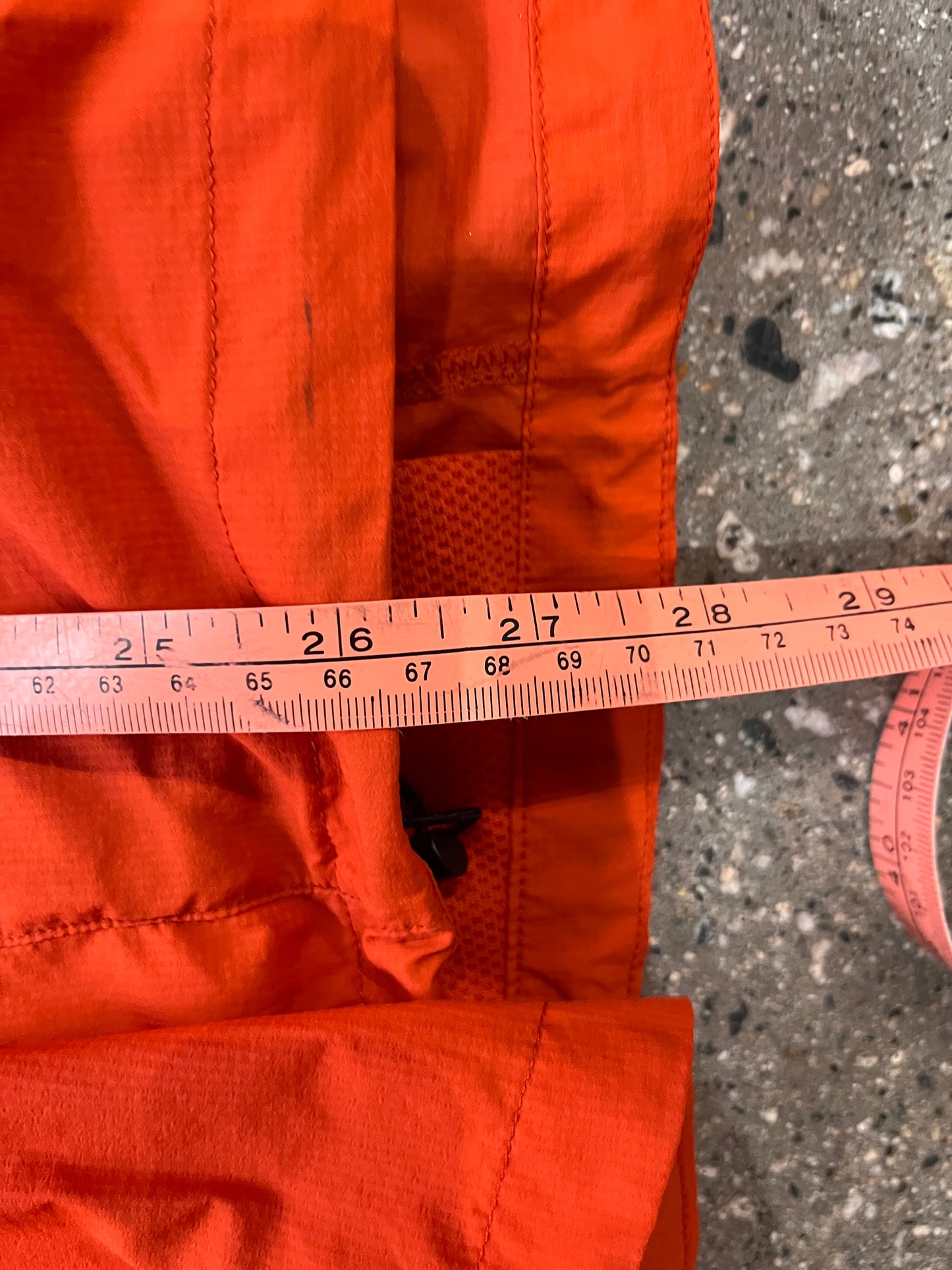 (L) Arcteryx Mens Lightweight Orange Jacket