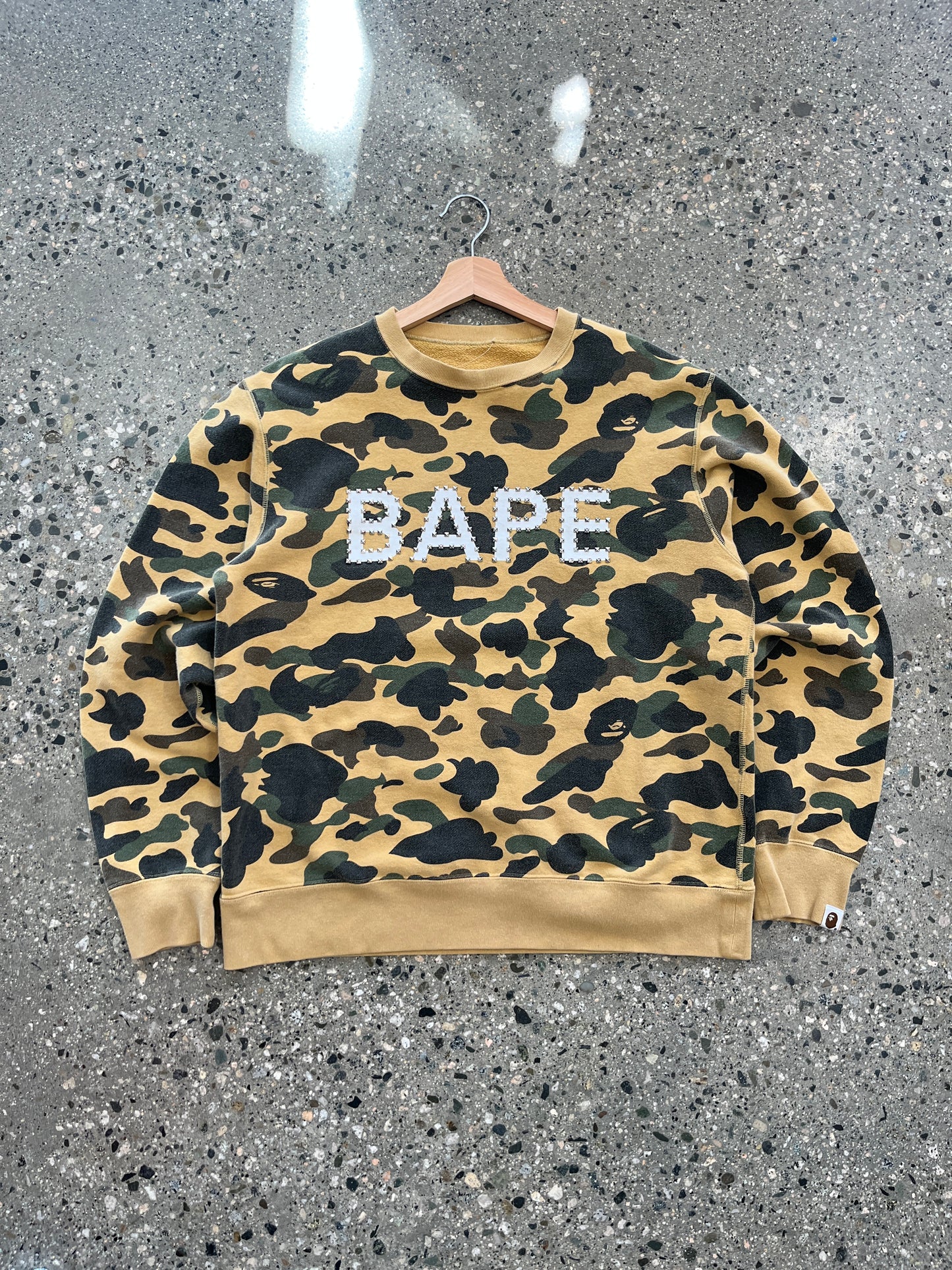 (L/XL) Bape Studded Crewneck