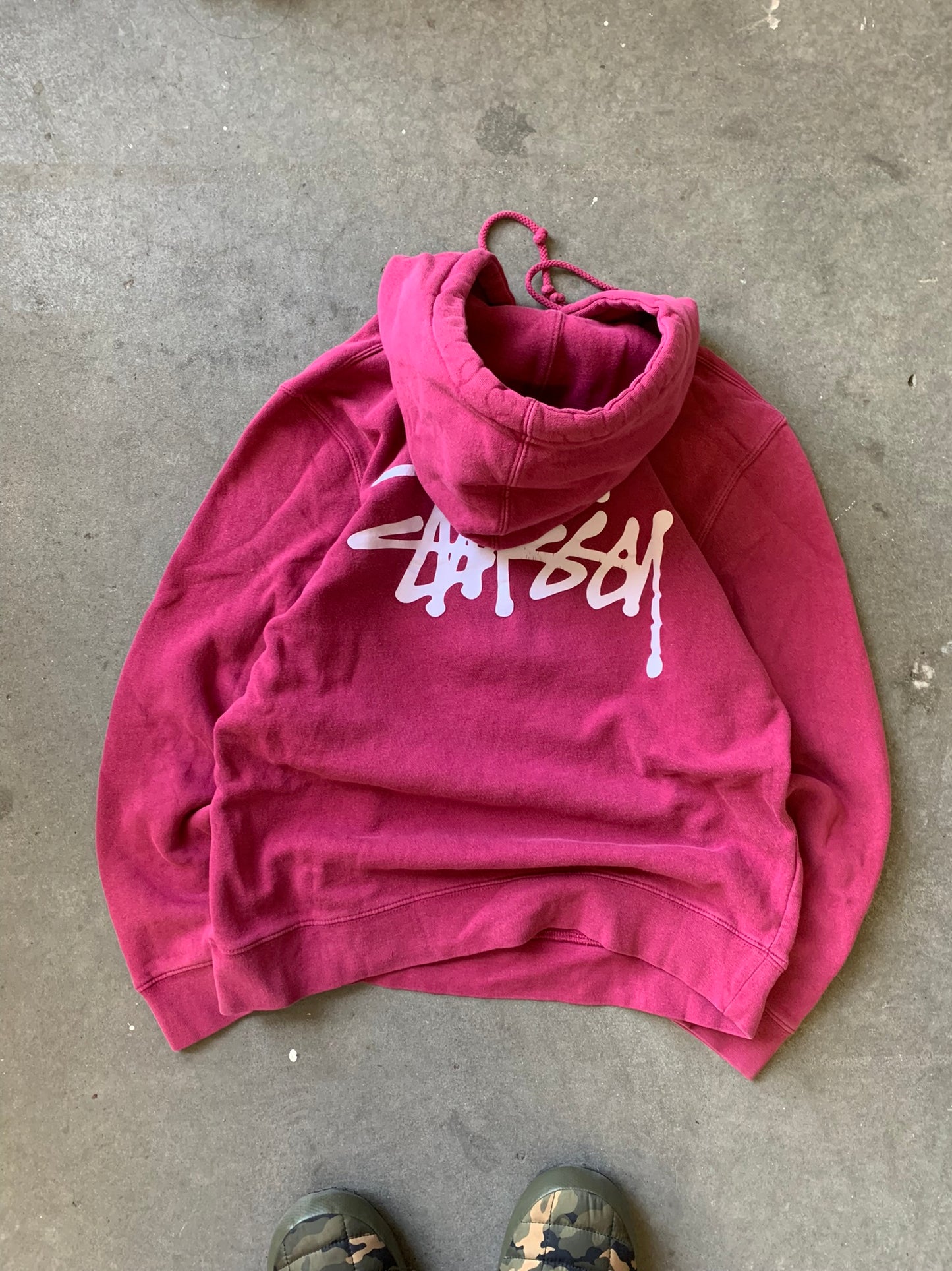 (XS/S) Stussy Script Hoodie