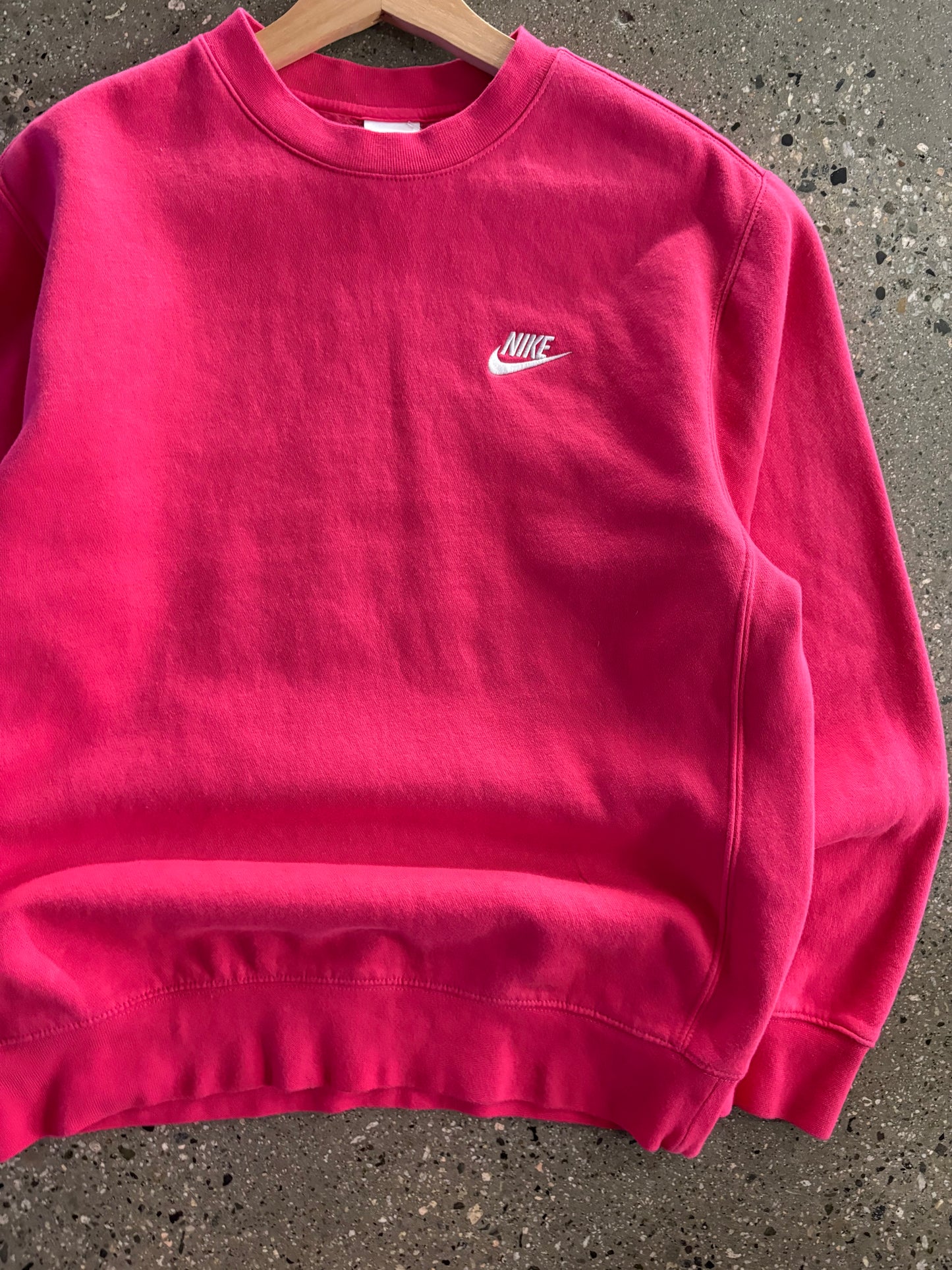 (S/M) Hot Pink Nike Crewneck