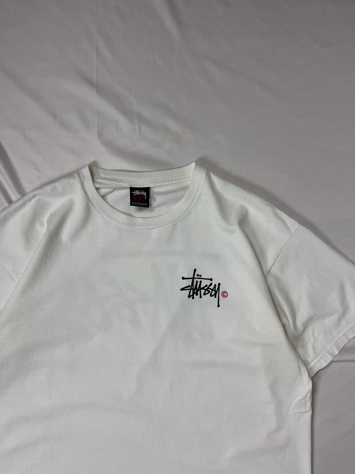 (2X) Early 2000s Stussy Script Tee