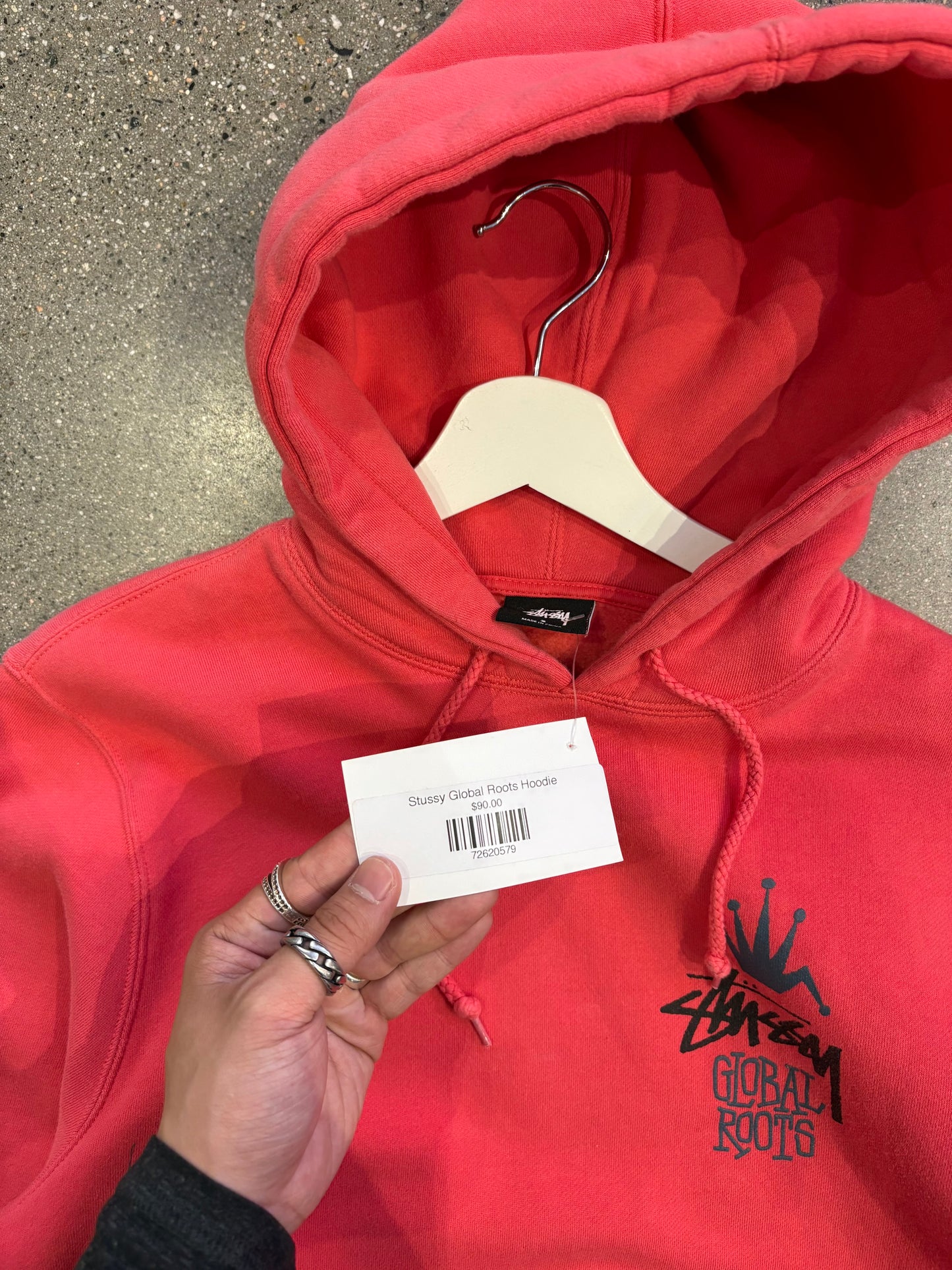 (S) Stussy Global Roots Hoodie