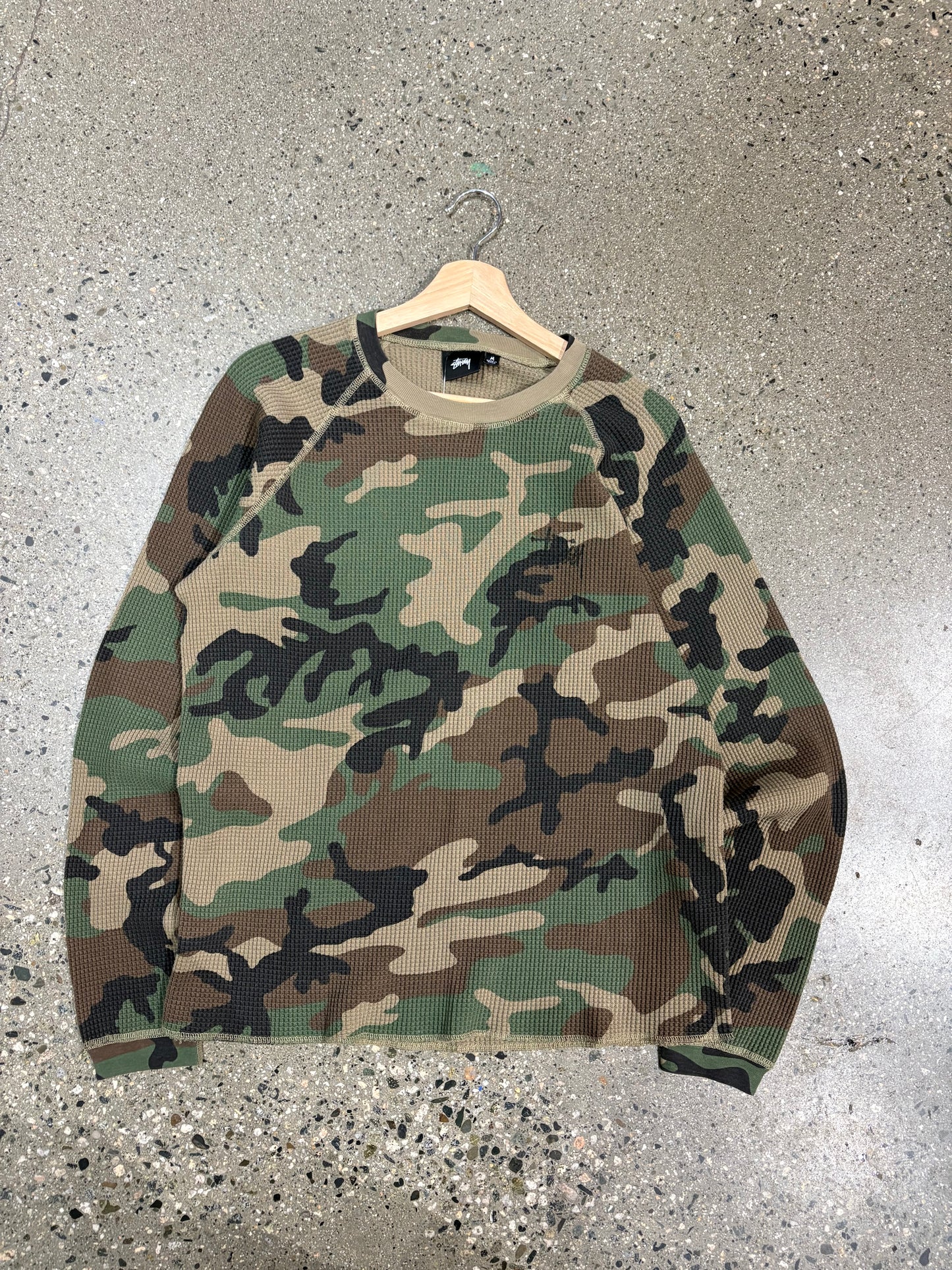 Stussy Camo Waffle Knit